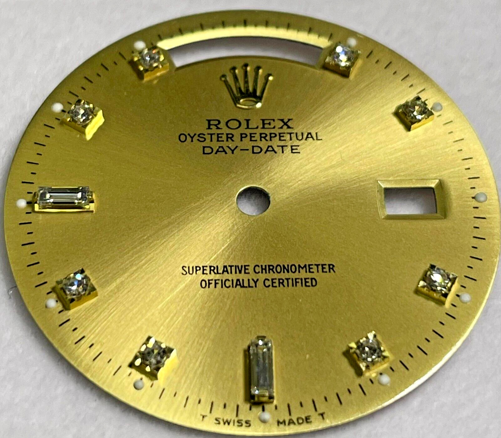 Rolex Day-Date Golden Diamond Dial 118238 118208 18238 18208 for 36mm (ERROR!)