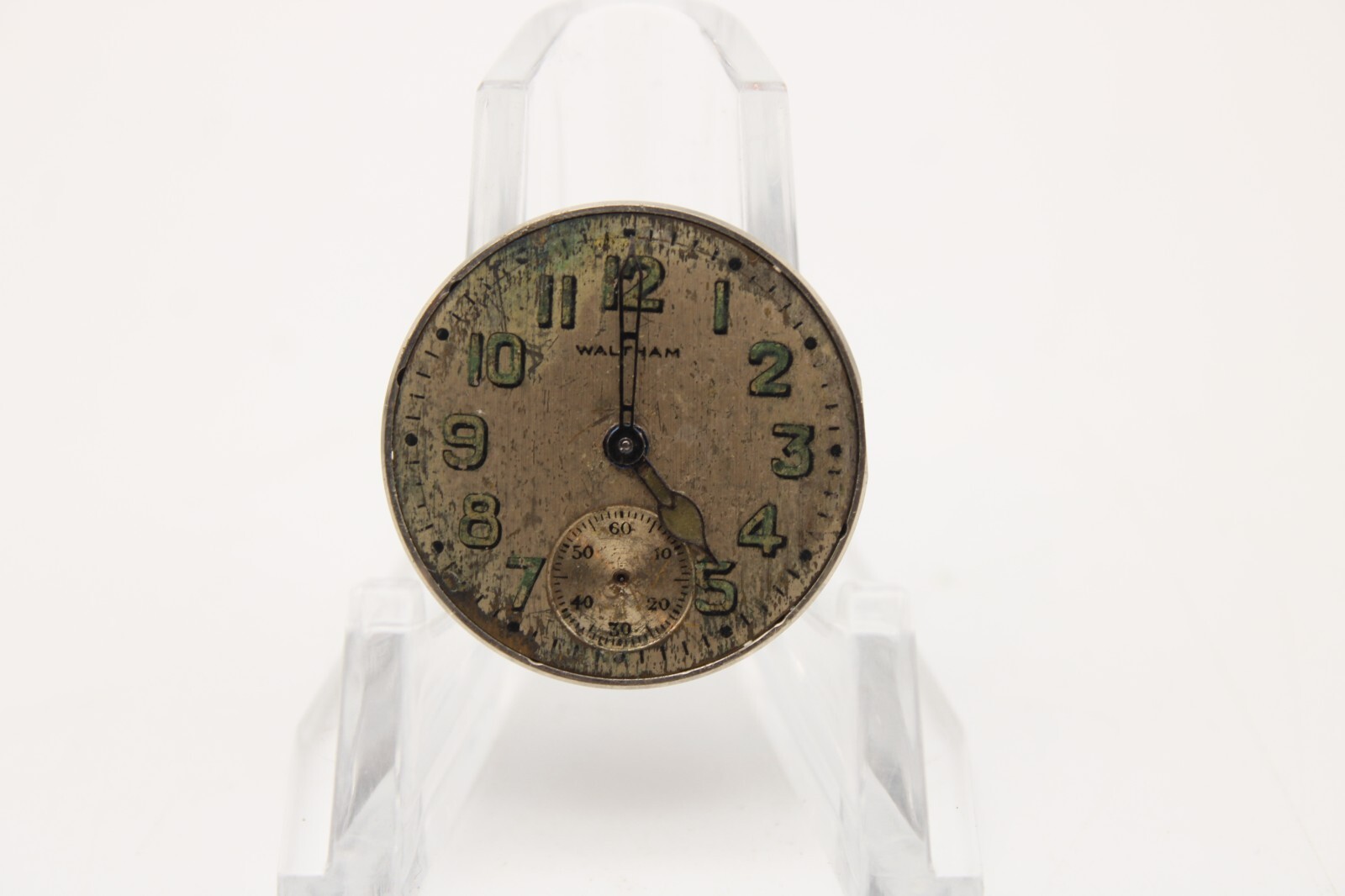 1918 WALTHAM POCKET WATCH MOVEMENT 22248533 GRADE: EQUITY 6/0s 7j (PG)