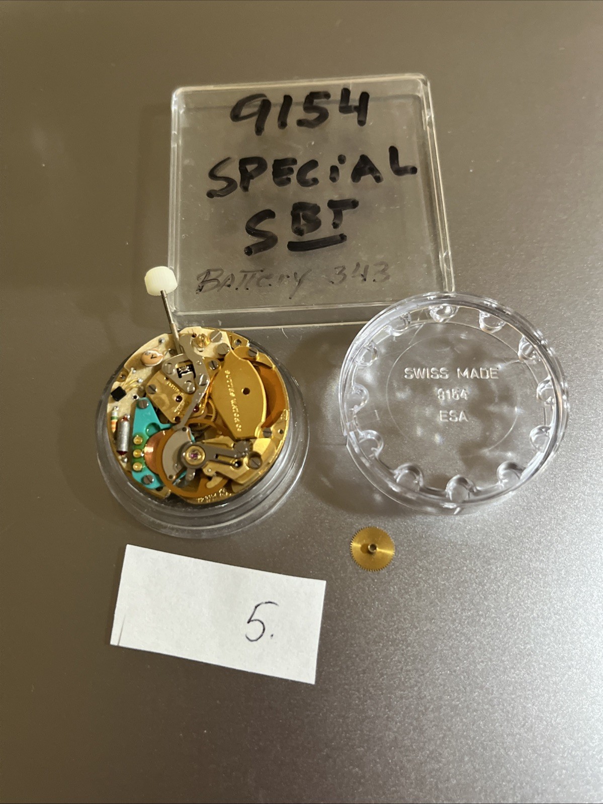Buttes Watches ESA Watch Movement Y2 9154 Automatic Authentic Swiss Made