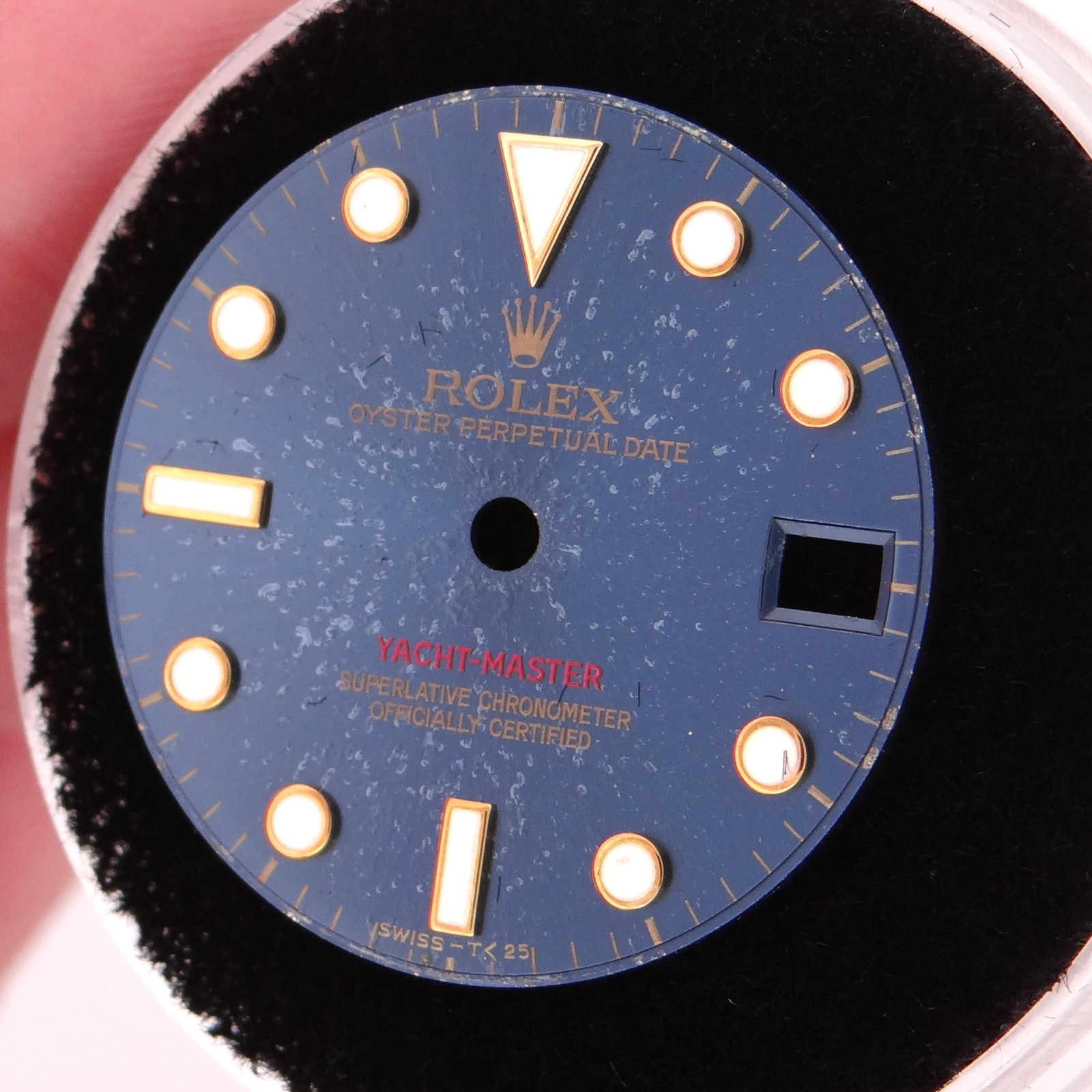 Rolex Midsize Yachtmaster Original Blue Dial Only 68623 68628