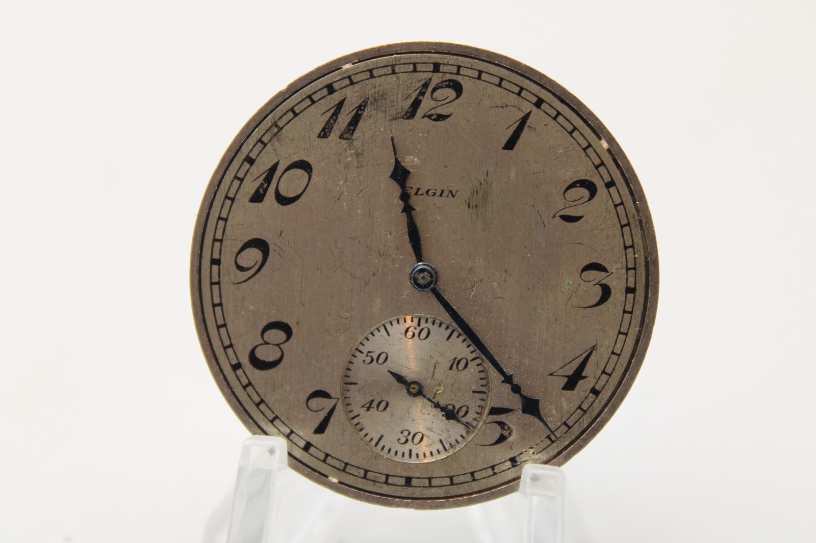 1928 ELGIN POCKET WATCH MOVEMENT 30415045 GRADE 345 12s 17j (KK)