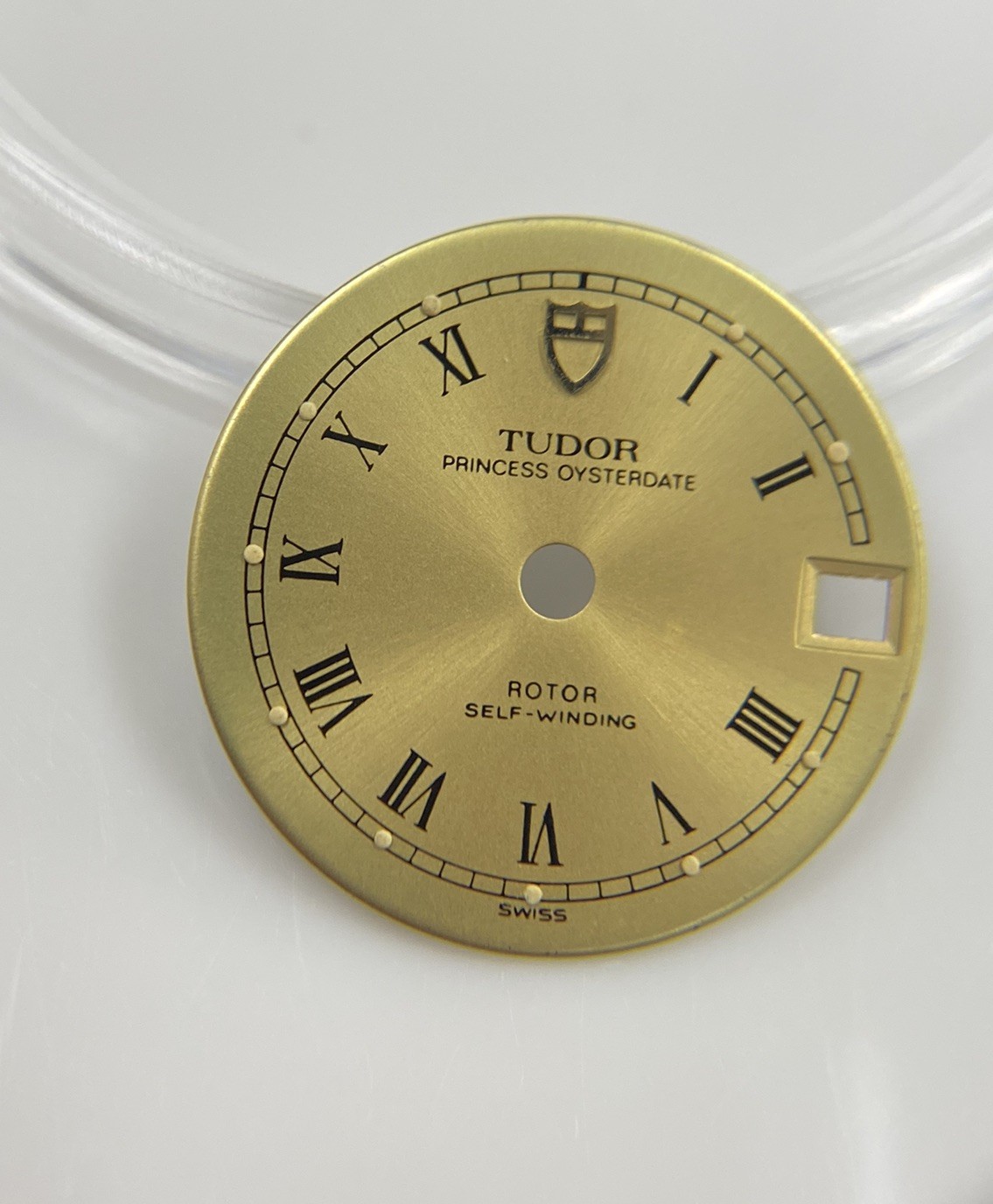 Genuine Tudor Prince Oysterdate Rotor Gold Ladies Cal. ETA 2651/2671 Roman Dial