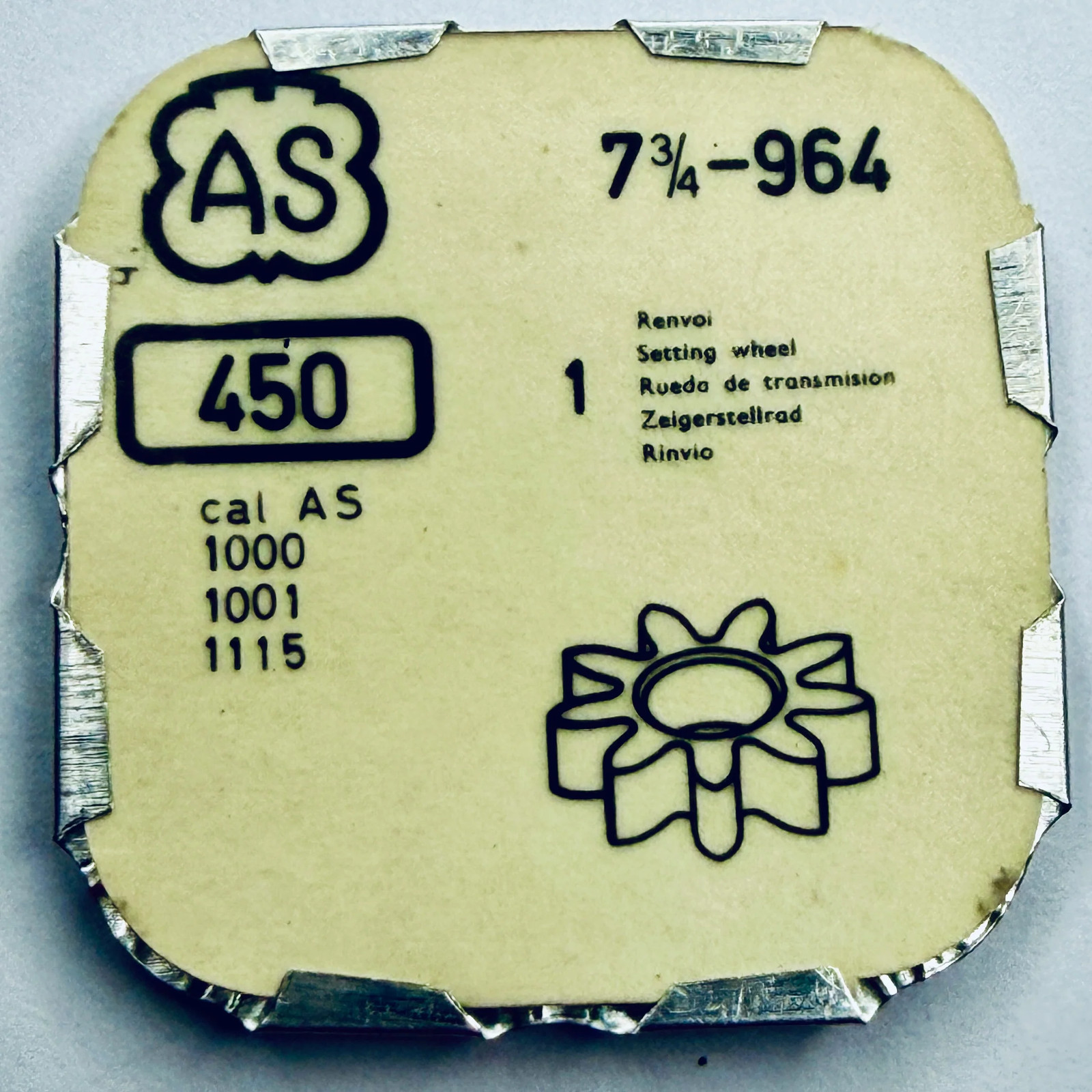AS 964 – Setting Wheel – 450