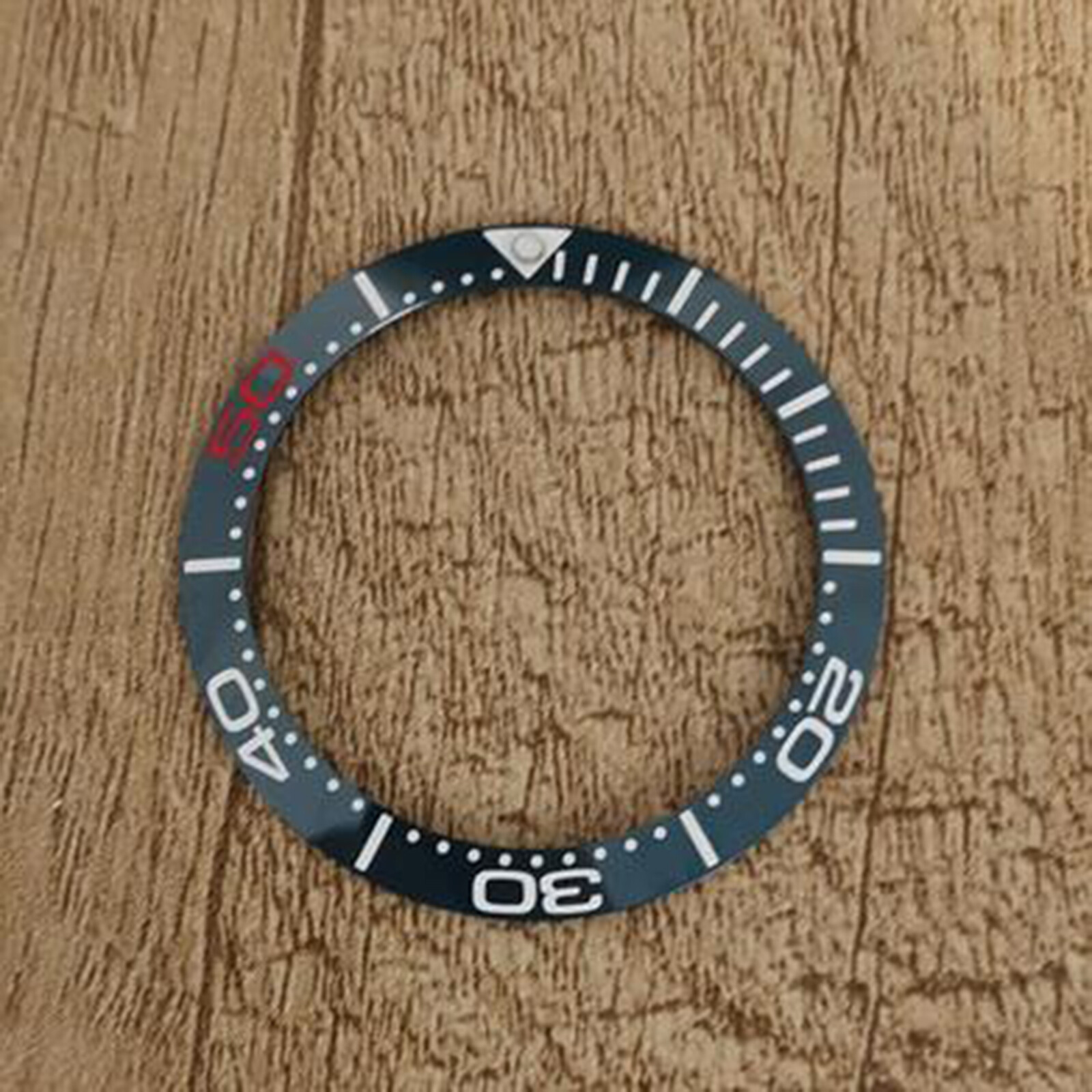 Outer 38MM Inner 30.5MM Ceramic Watch Bezel Luminous Beads Watch Bezel Ring