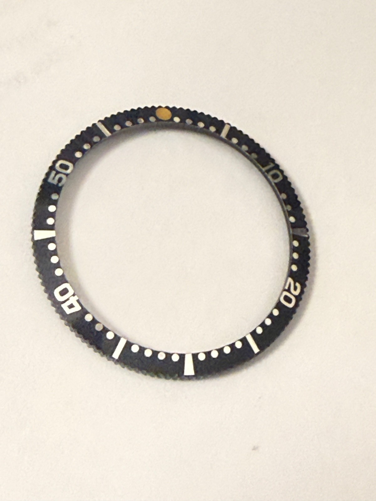 NOS Bezel Breitling Chrono-Matic Ref. 2112 Chronograph 38mm watch original black