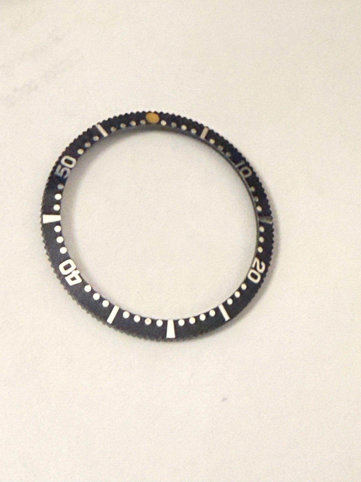 NOS Bezel Breitling Chrono-Matic Ref. 2112 Chronograph 38mm watch original black