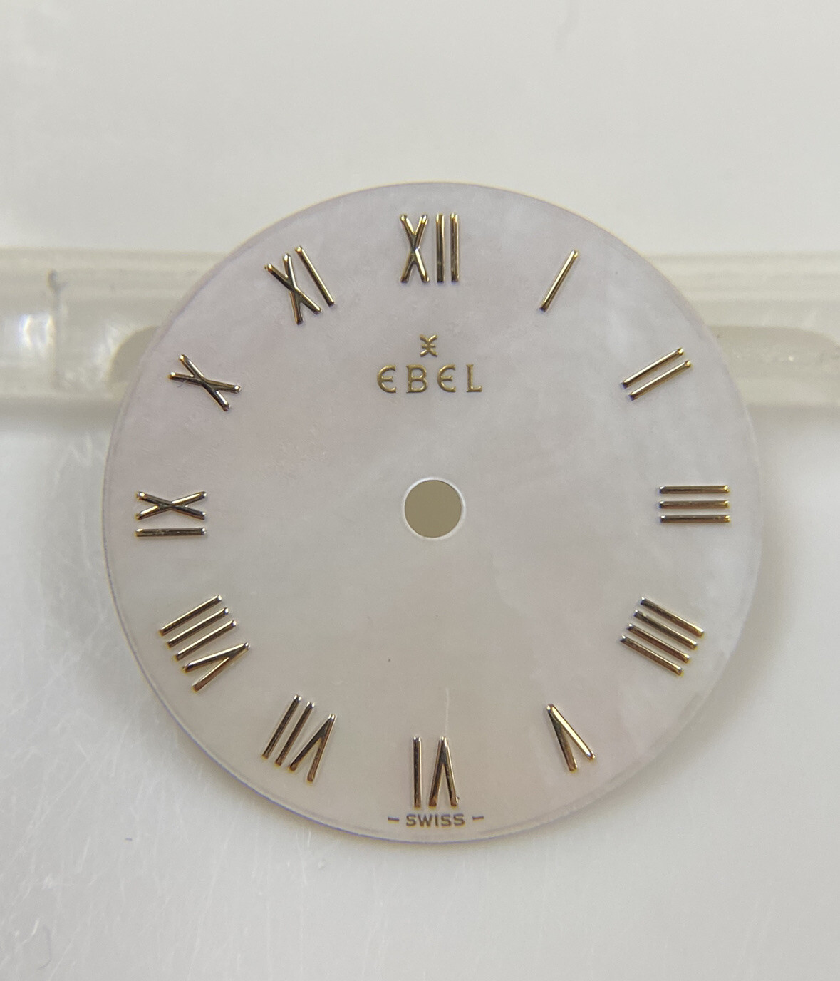 Genuine Ebel Ladies Sportwave 1090121 Cal. 90 Mother of Pearl 19.5mm Dial