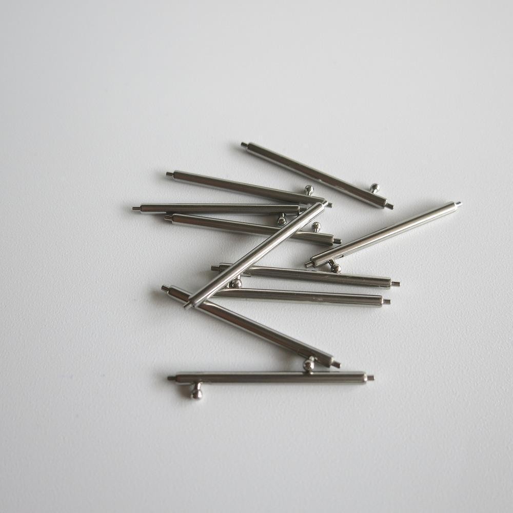 1 Box Stainless Steel 14-24mm 1.8mm Thickness Watch Strap Spring Bars Pin u