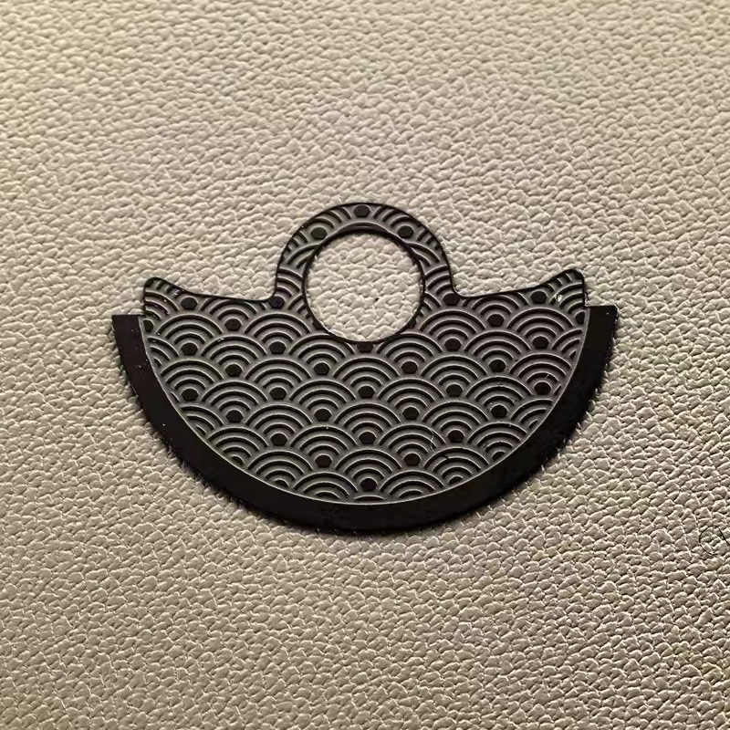 NH35 Rotor Cover Color Ocean Wave Pattern For NH35 NH36 Automatic Movement Rotor