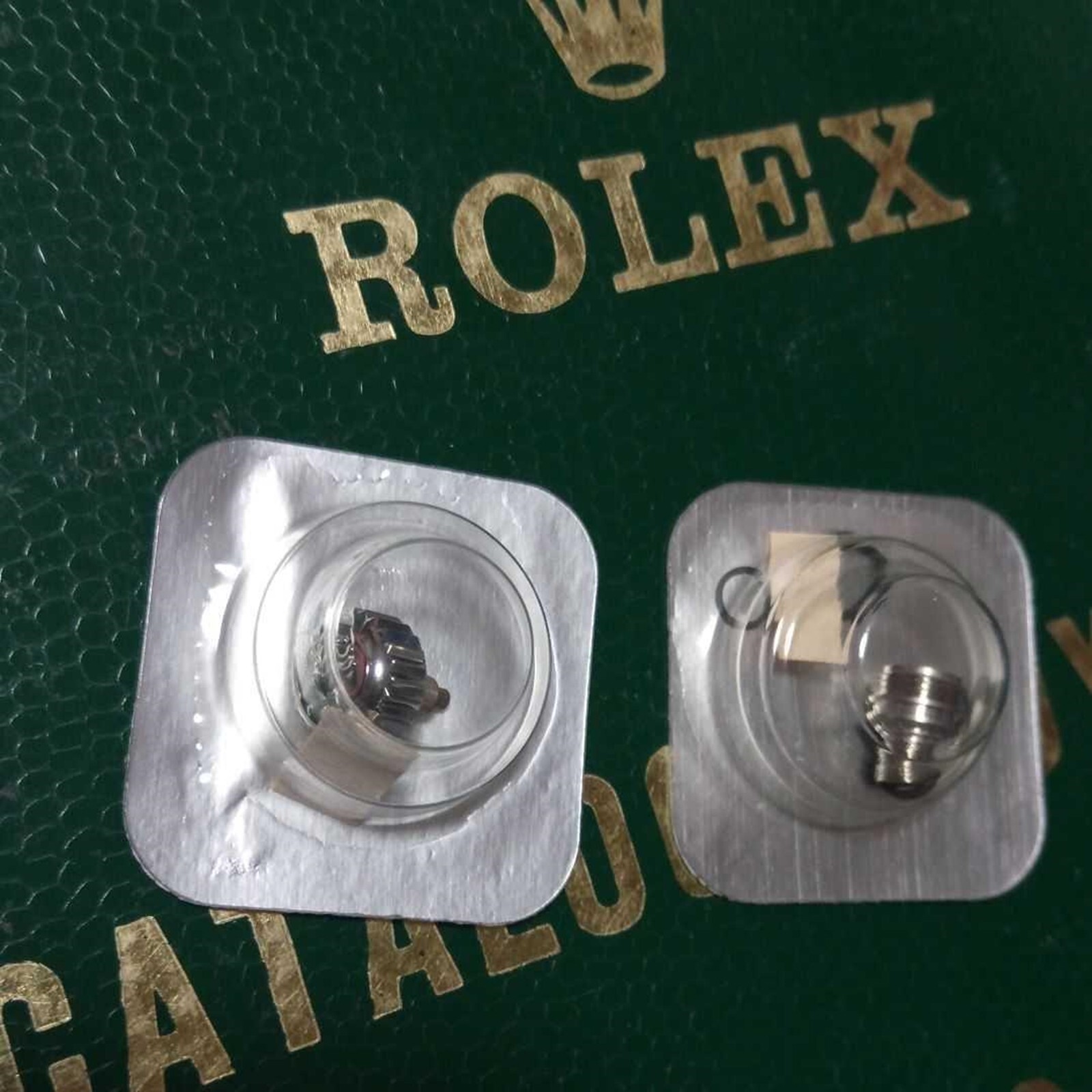 Genuine ROLEX Crown 24-7030-0 Tube Set 7mm 5512 5513 1680 1665 6265 6263