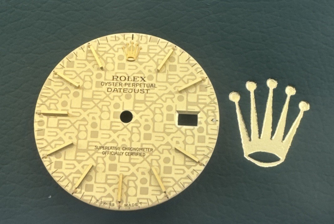 Rolex Datejust 36 Factory Champagne Jubilee Dial w/ Gold Hour Markers 16013 – D2