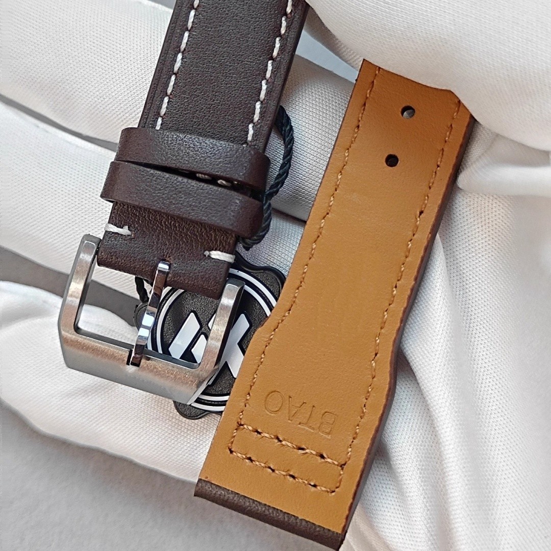 for 7750 DIY 43mm stainless steel kit with dial, strap, and hands suitable