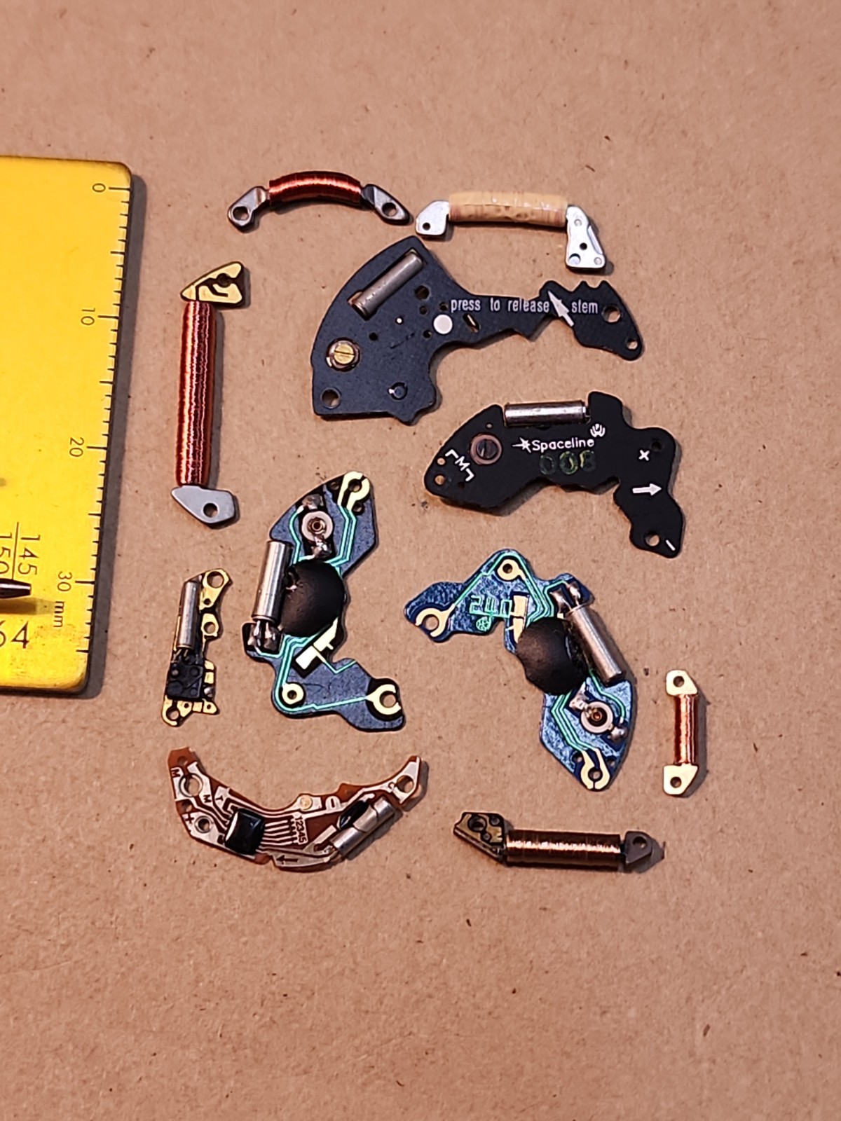 Lot Of Mixed NOS Circuits Coils Quartz Watch Parts Repairs Spares-PUW, Citizen..