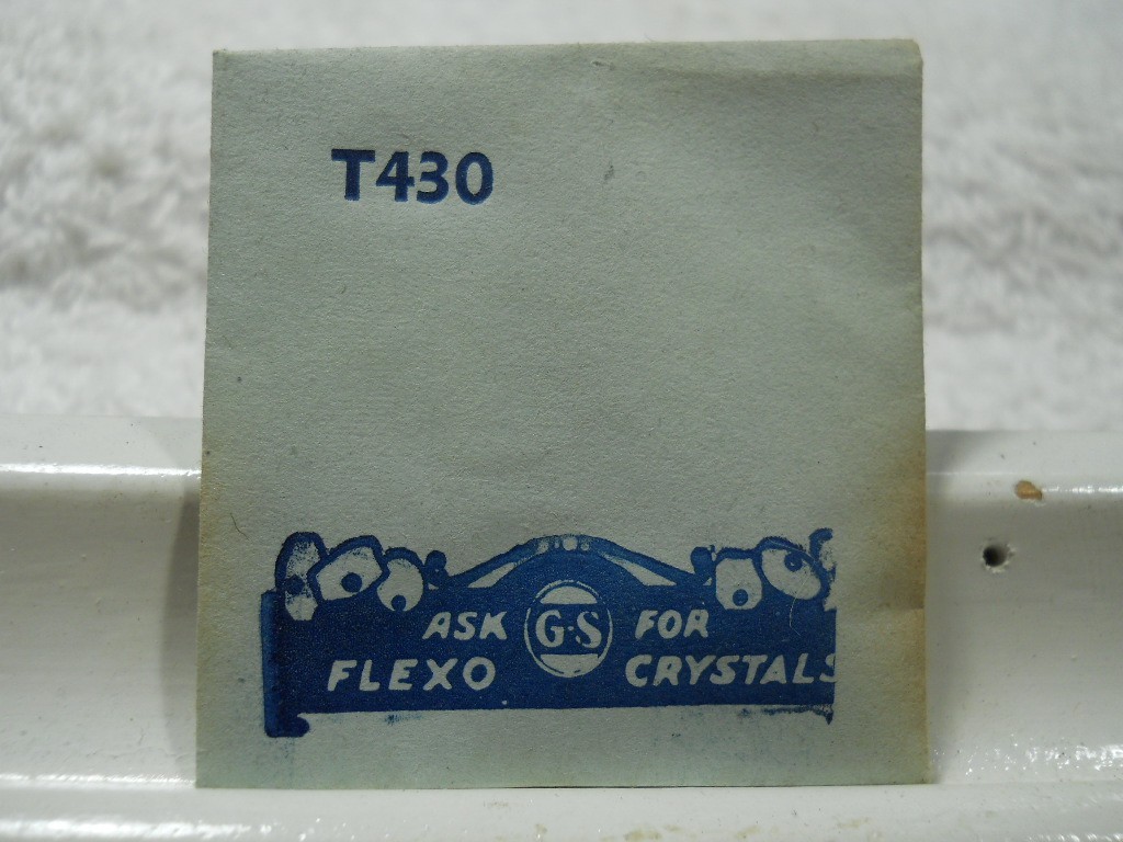 GS T430 Watch Crystal For Helbros Ollendorff Bedford Star 16.1 x 12.6 mm Repair