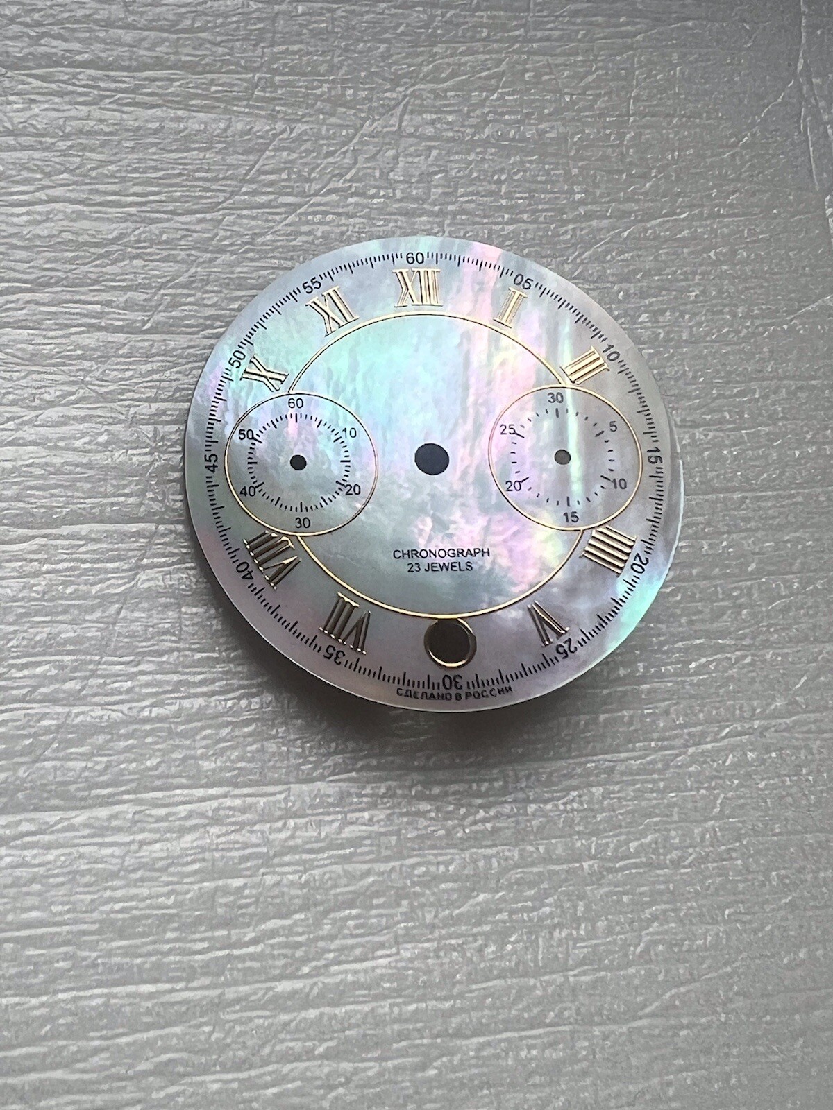 POLJOT 3133 Chronograph Dial