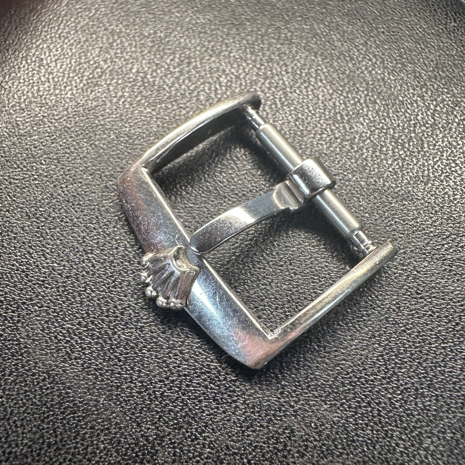 1960s Rolex 16mm Steel Strap Buckle Clasp Vintage (2O8)