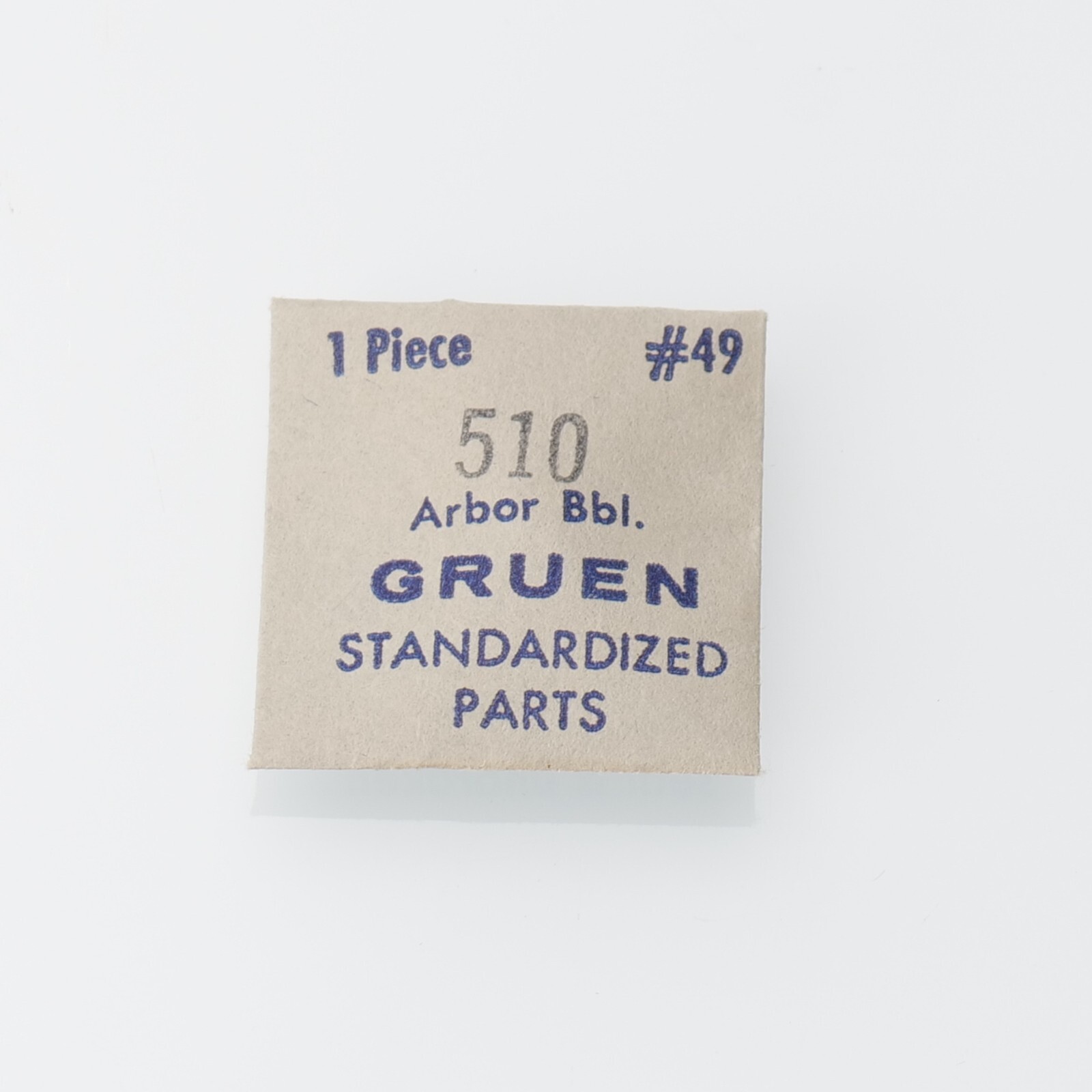Gruen 510 Barrel Arbor Watch Part #195 Watchmakers New Old Stock (C16D2)