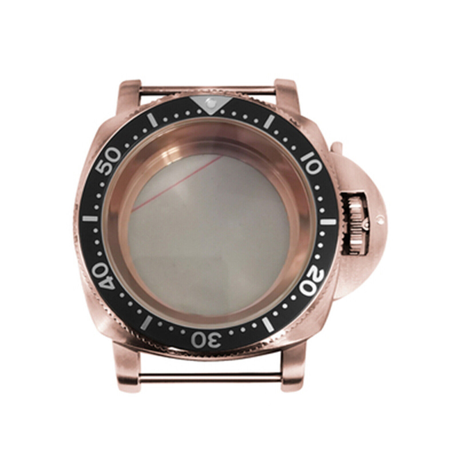Case PVD Rose Gold Watch Accessories 42MM Stainless Case for NH35/ 36 Movement