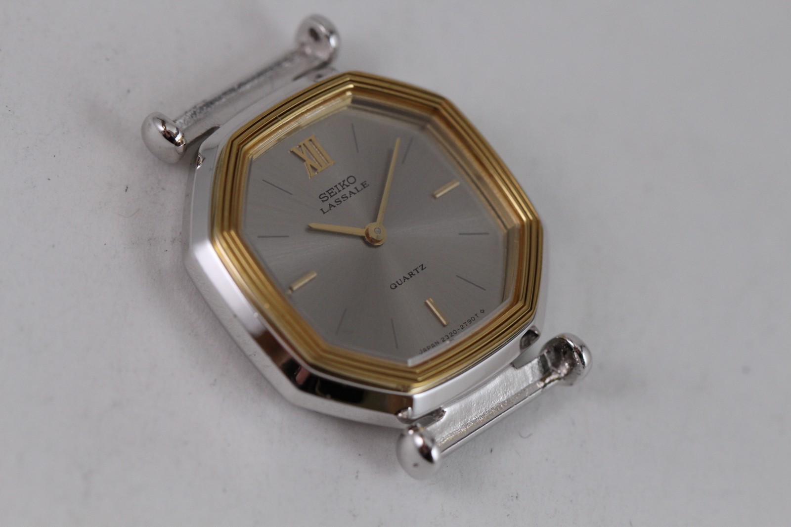 Seiko Lasssale 2320-6029 Sample Watch Case For Parts or Repair NOS