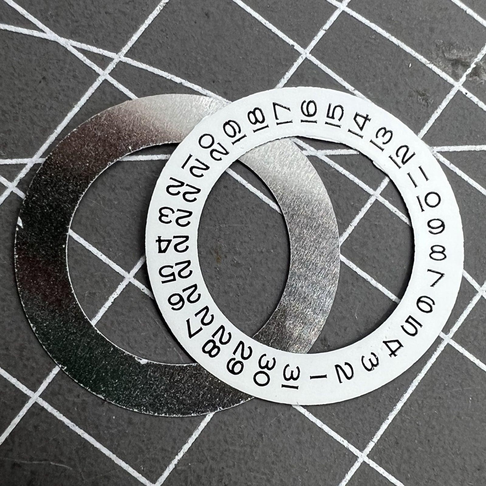 Date Disk Wheel Overlay for Tianjin Seagull 2824 2836 2813 8215 Movement