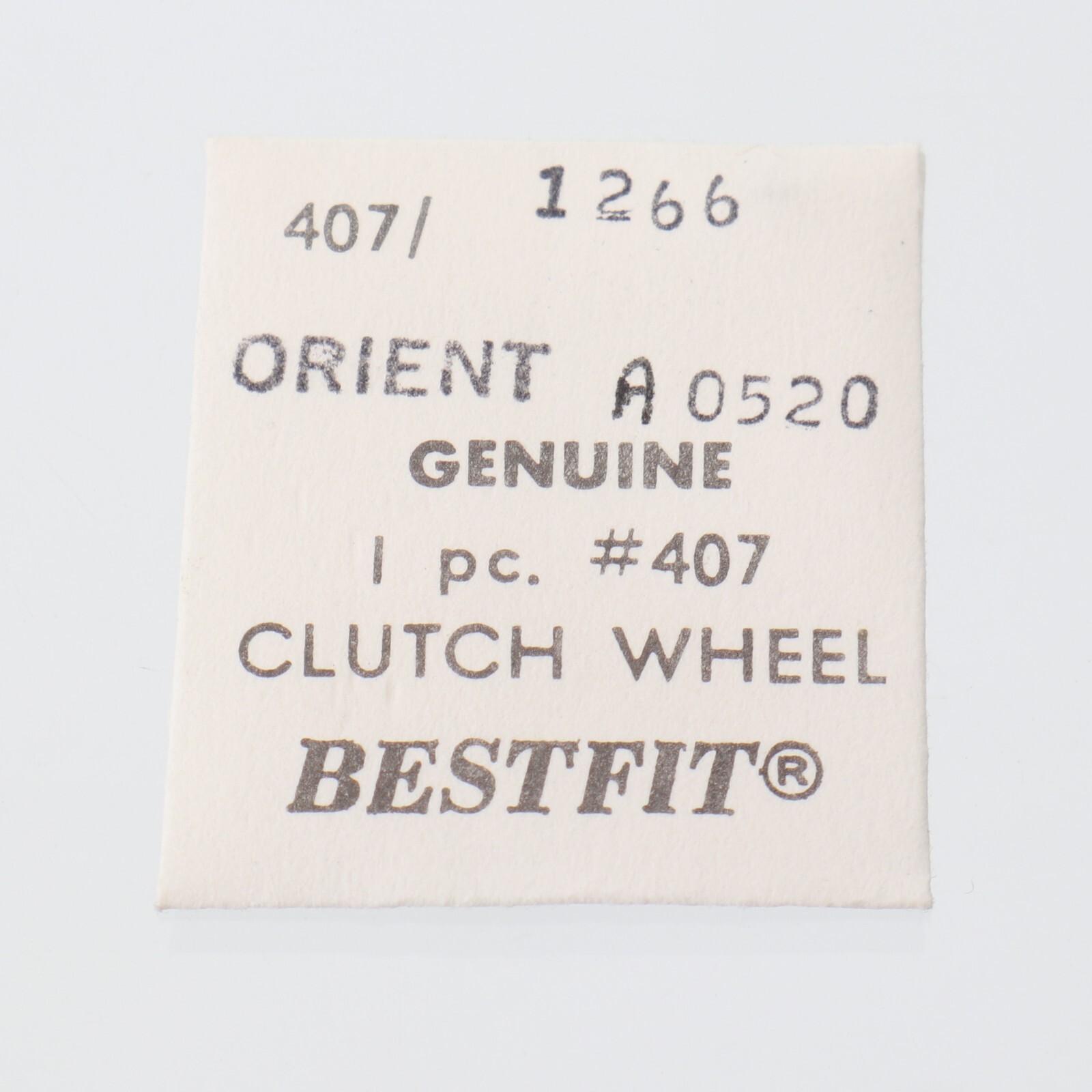 Genuine Orient A0520, 4GB Clutch Watch Part #407 New Old Stock 31.121 (G5D13)