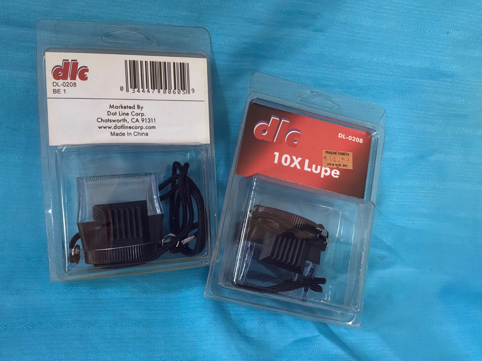 Two DLC 10X Loupes #DL-0208 BRAND-NEW