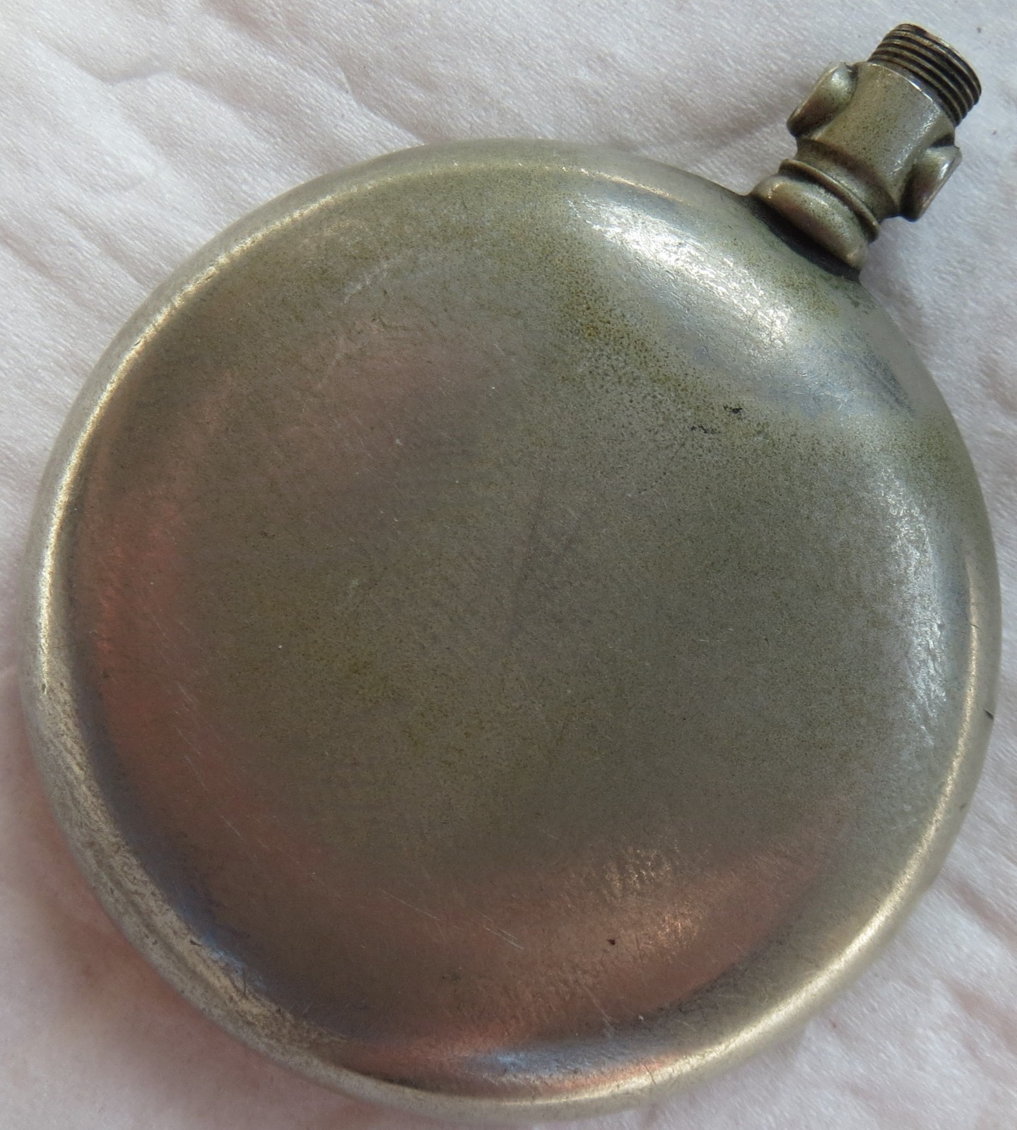 Longines pocket watch open face nickel chromiun case 52,5 mm. in diameter