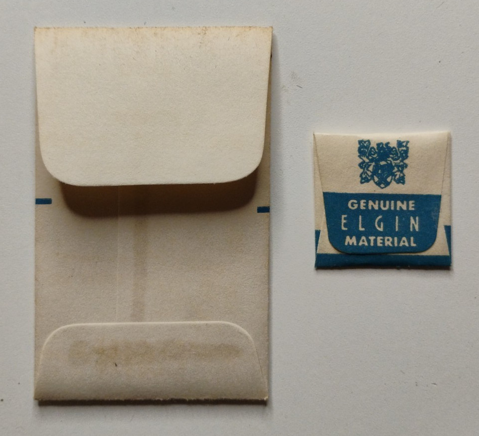 ELGIN 650 3-Screw, Endstone Clamp Upper Escape Genuine OEM Watch Parts