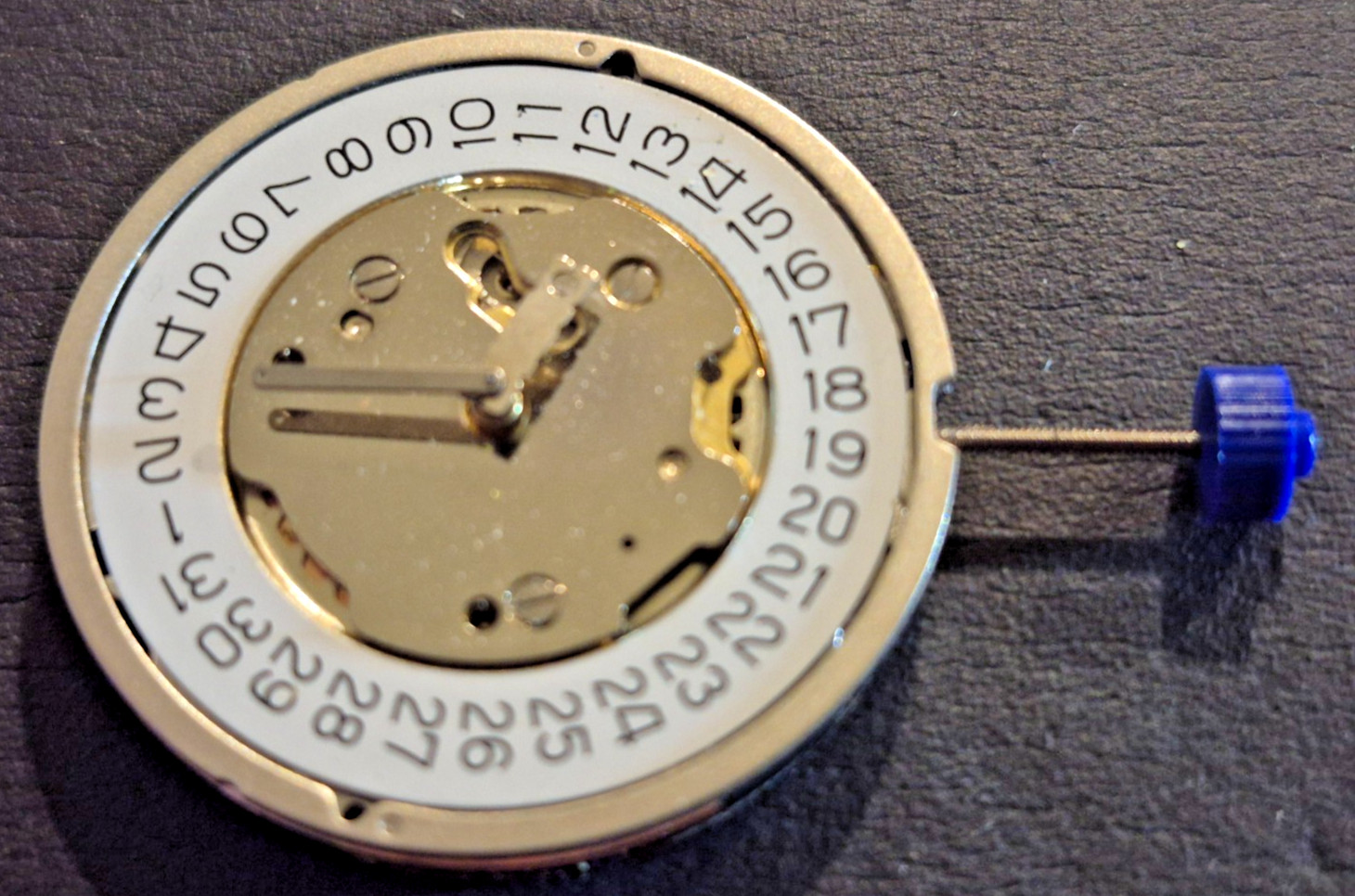 New Ronda Genuine Swiss 5030.D Quartz Chronograph Movement, 3 Hands, Date