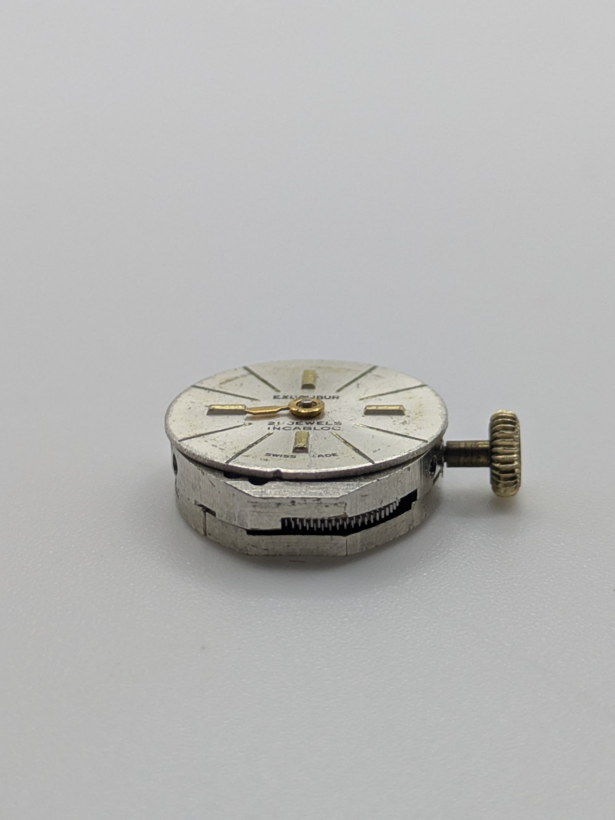 AS 1677 Excalibur Watch Movement 21J Incabloc Swiss 17.19mm Parts