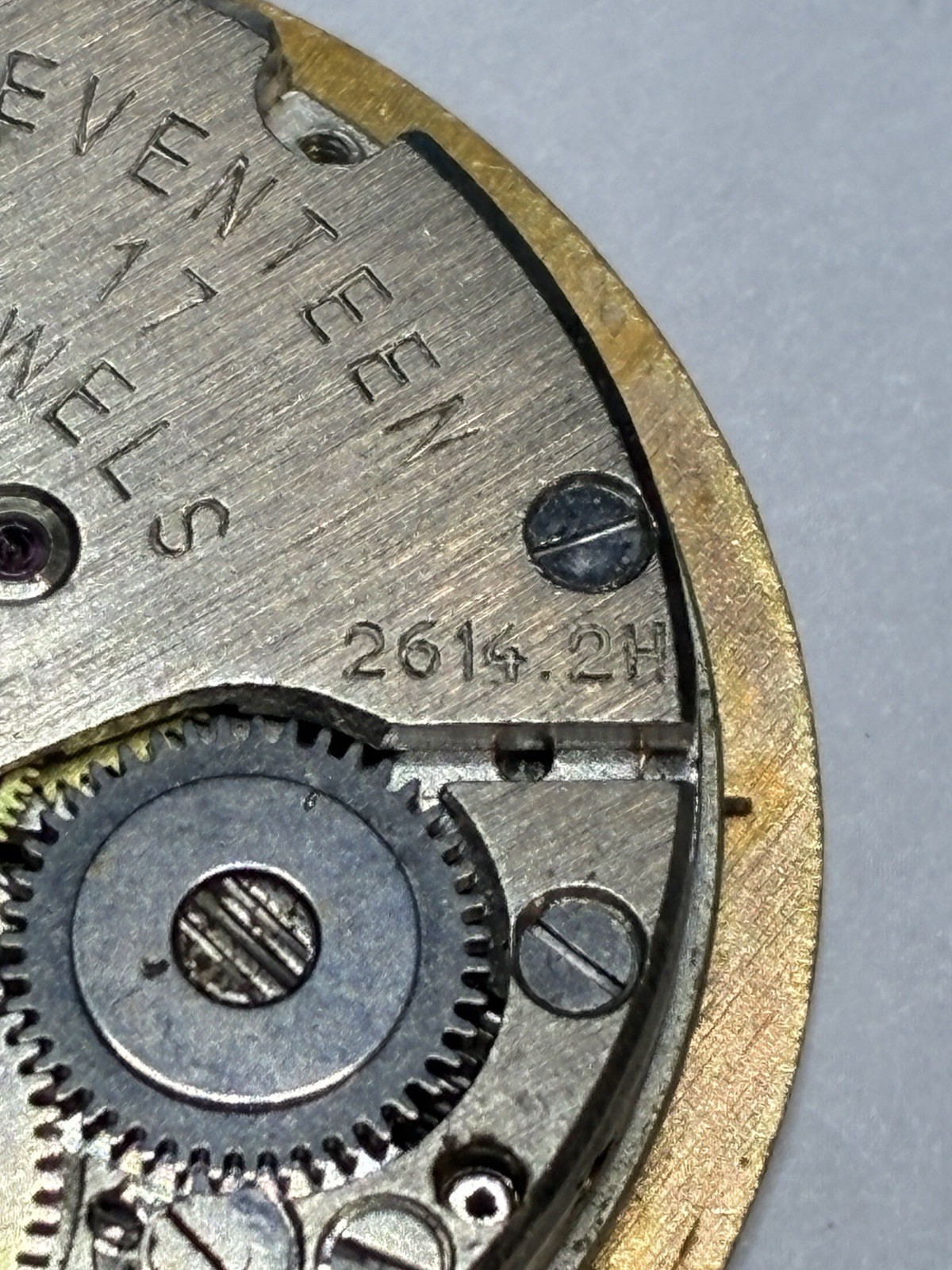 Sekonda 2614.2H Mechanical Manual Wind Watch Movement 17 Jewels Metal