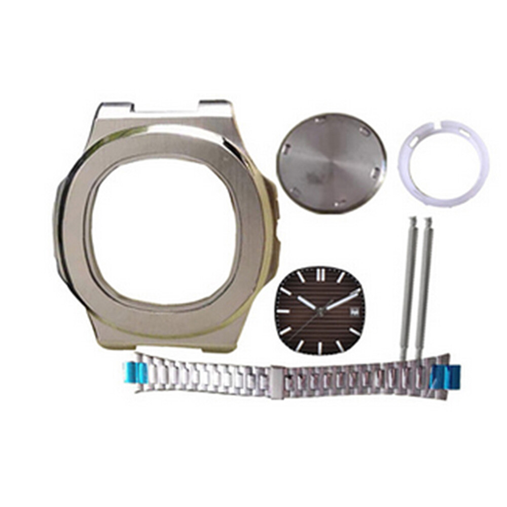 41MM Watch Case Strap Band Watch Dial for Miyota 8205/8215 for 2813/3804