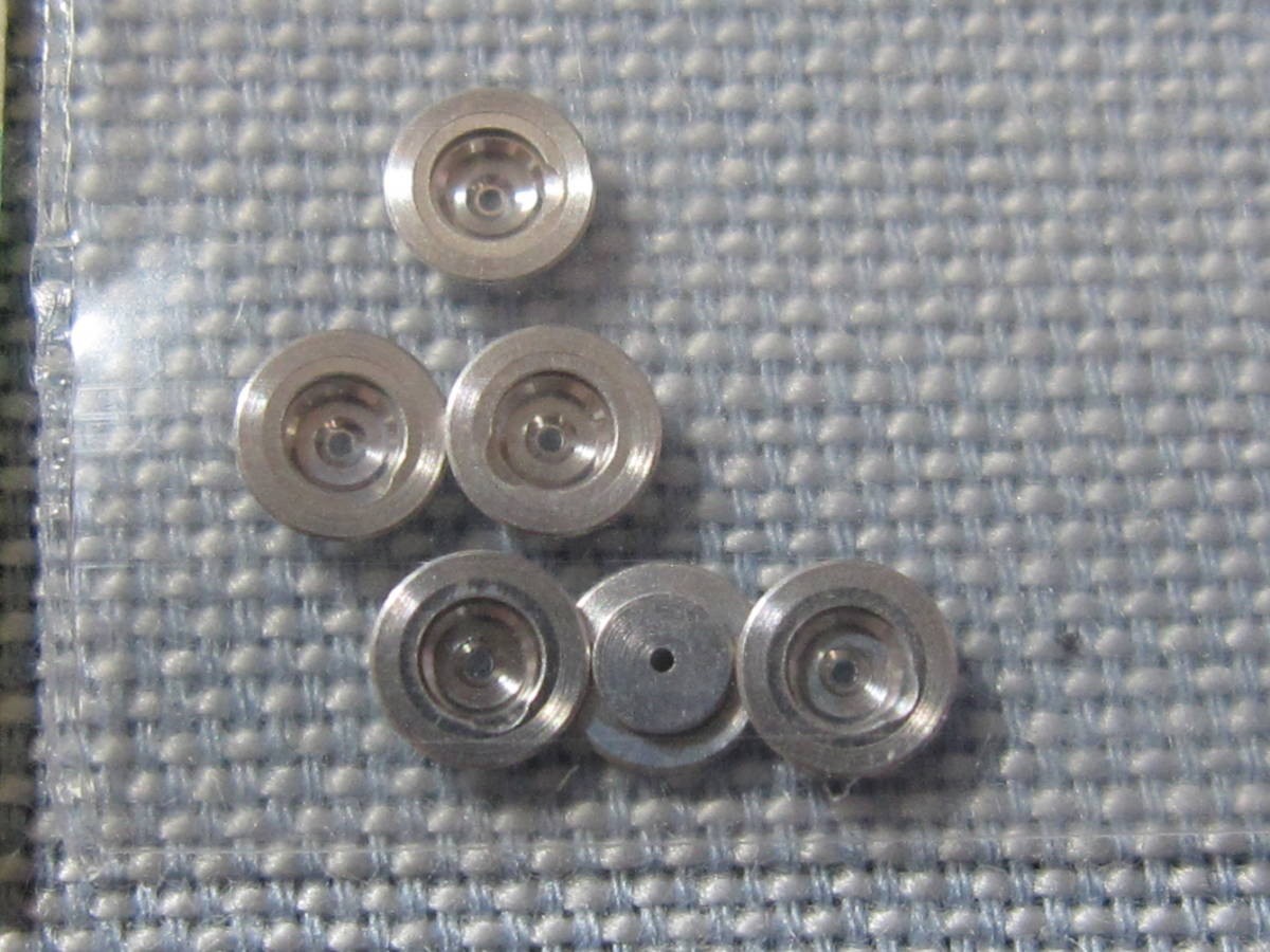 NOS Seiko Diashock Upper Jewel Setting 014363 for 61GS Caliber (Pair)