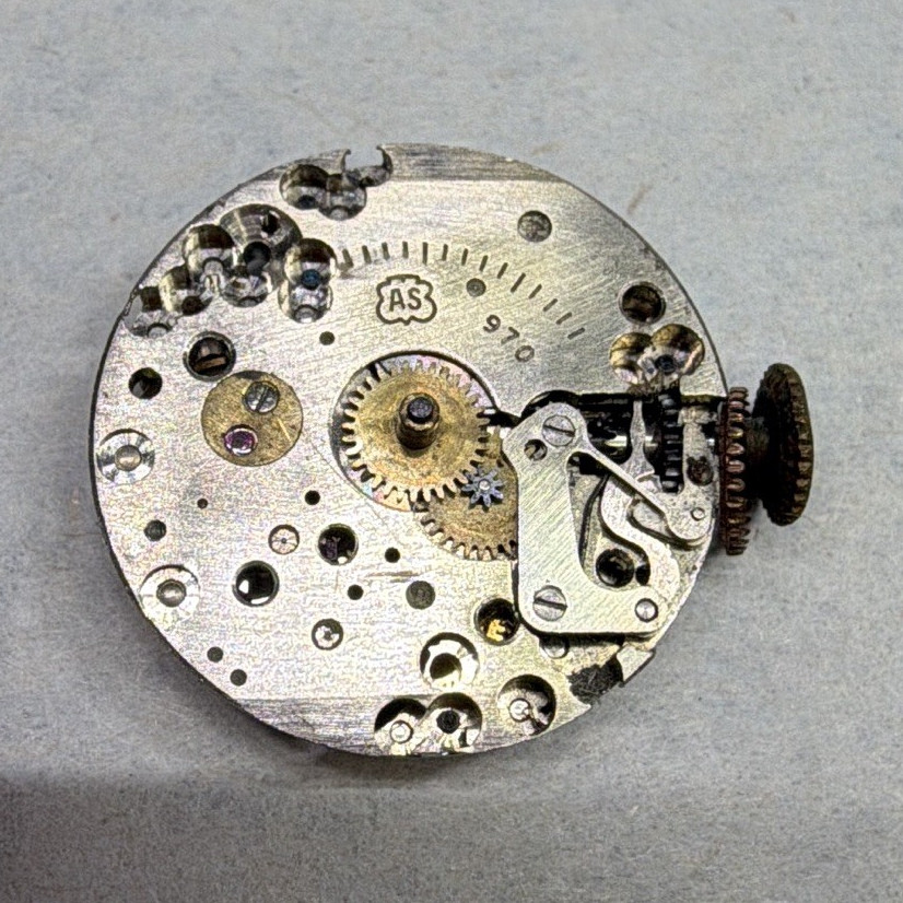 A. Schild AS 970 Mechanical Manual Watch Movement Metal for Grant watch co