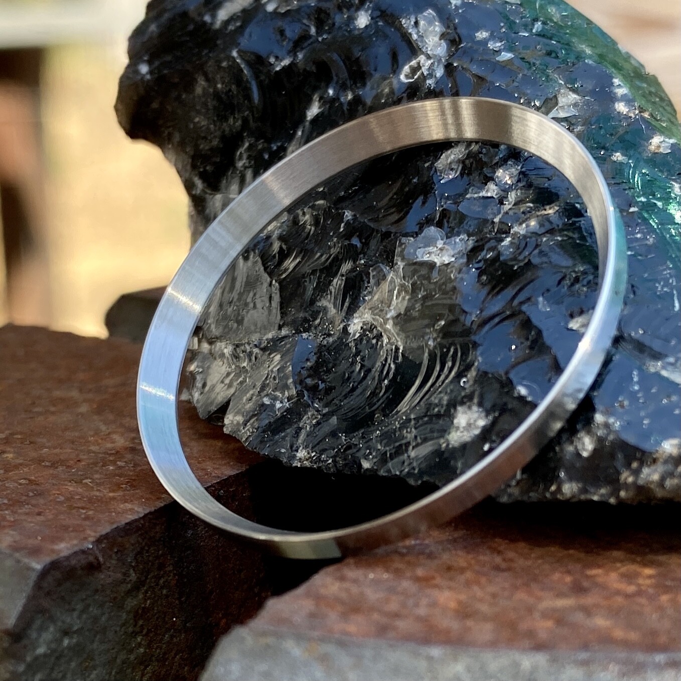 Brushed Stainless Steel Chapter Ring for Seiko SKX SRPD ~ US Seller + Ships Fast