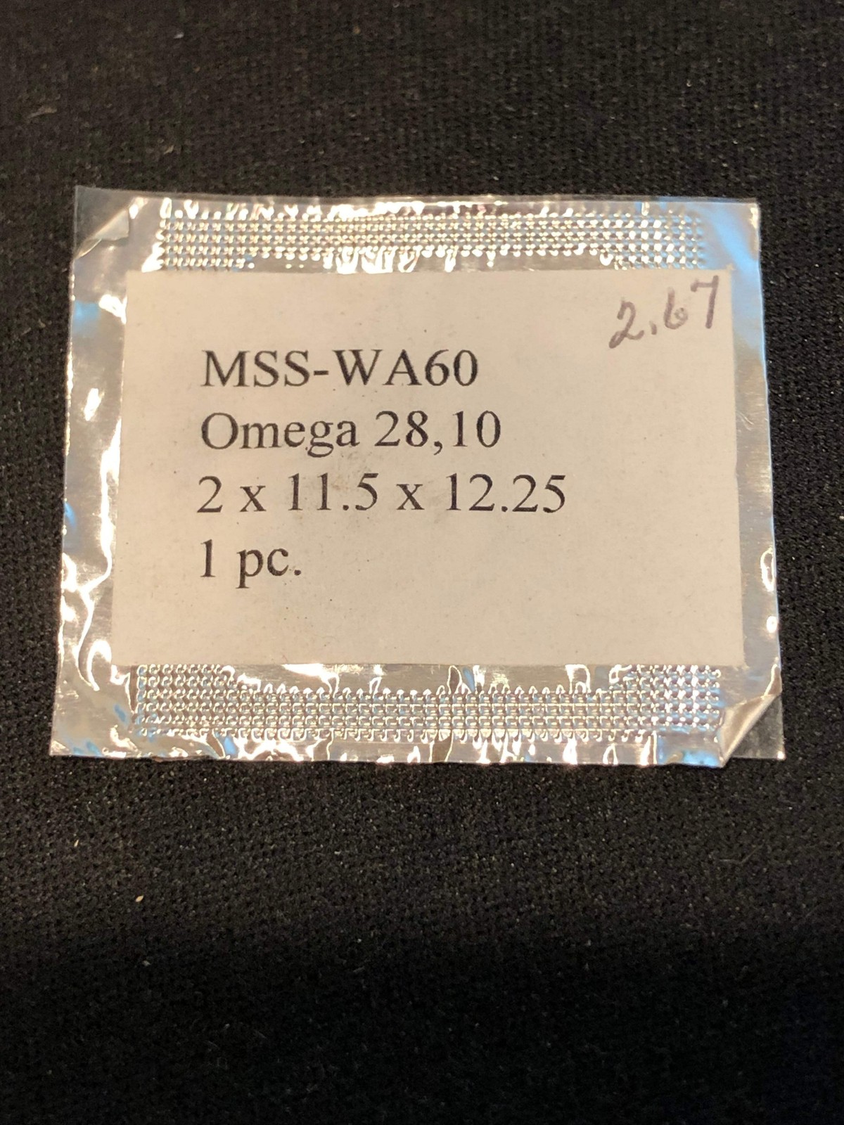 BESTFIT Mainspring WA60 for Omega caliber 28.10 & 330 to 355 Automatic – Alloy