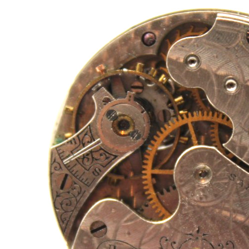 1900 WALTHAM POCKET WATCH MOVEMENT 10138231 GRADE: SEASIDE 0s 7j (SK3)
