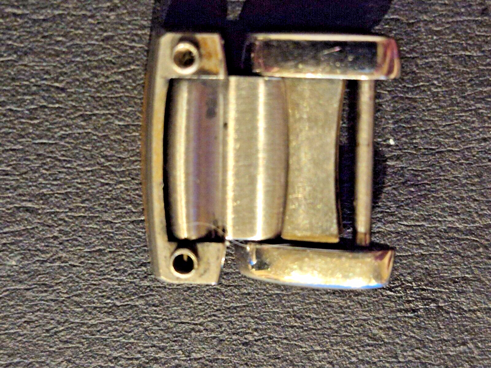 EBEL BRASILIA BAND BRACELET END PIECE S&G for 16mm Wide CASE AND Additional Link