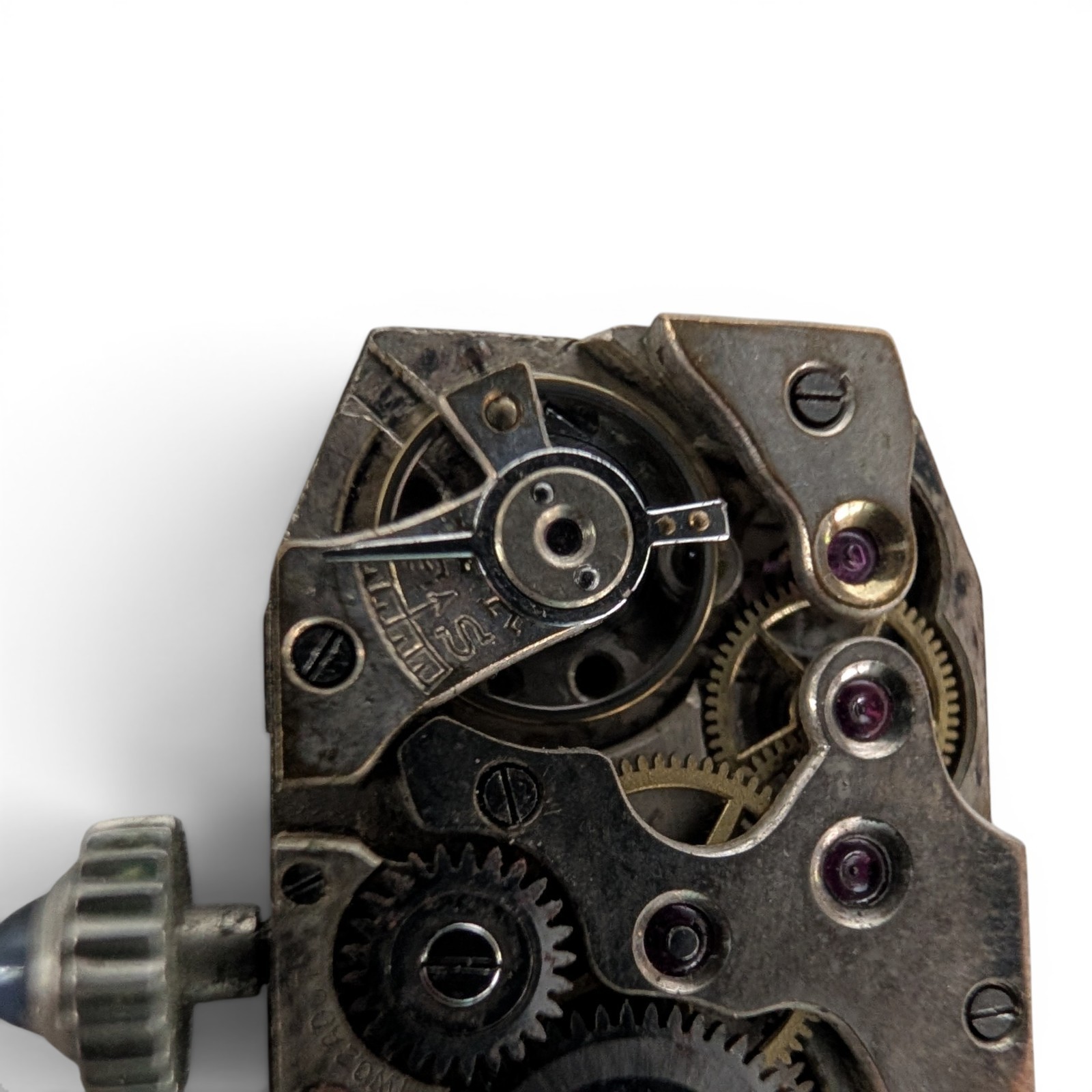 Art Deco Manfred 16J Mechanical Ladies Watch Movement Parts Repair Vintage 1930s
