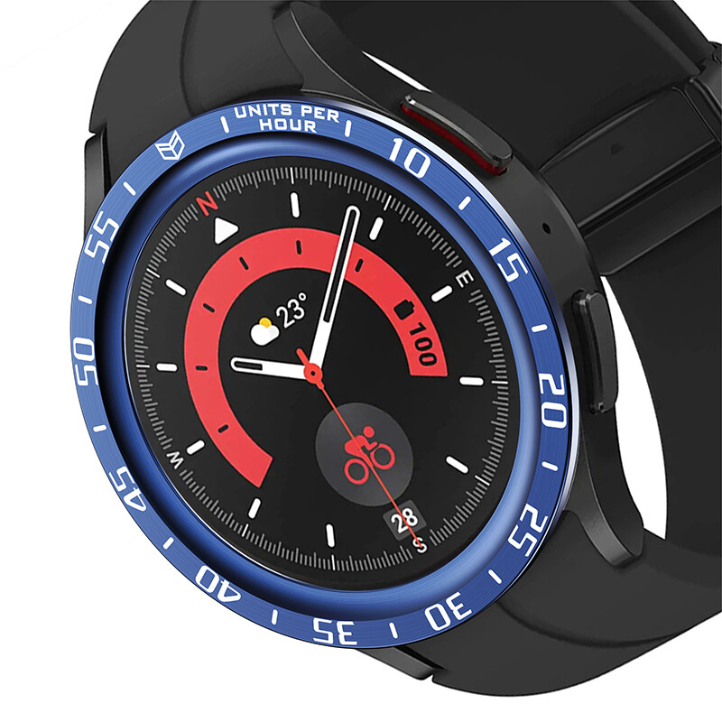 45MM Bezel Styling Frame Ring Case Metal Cover For Samsung Galaxy Watch 5 Pro