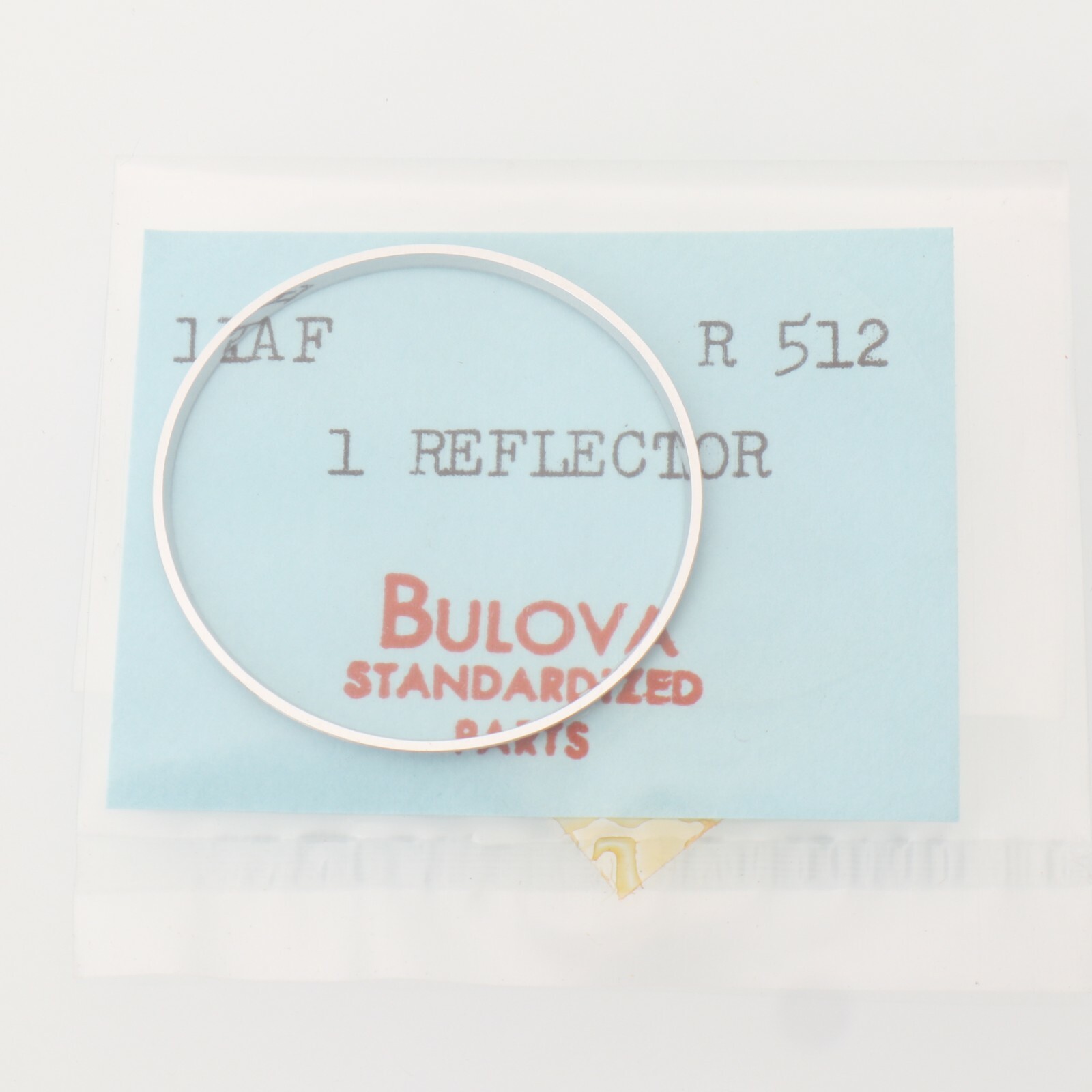 NOS Genuine Bulova 11AF Reflector Ring Watch Part R512 Watchmakers (C5D12)
