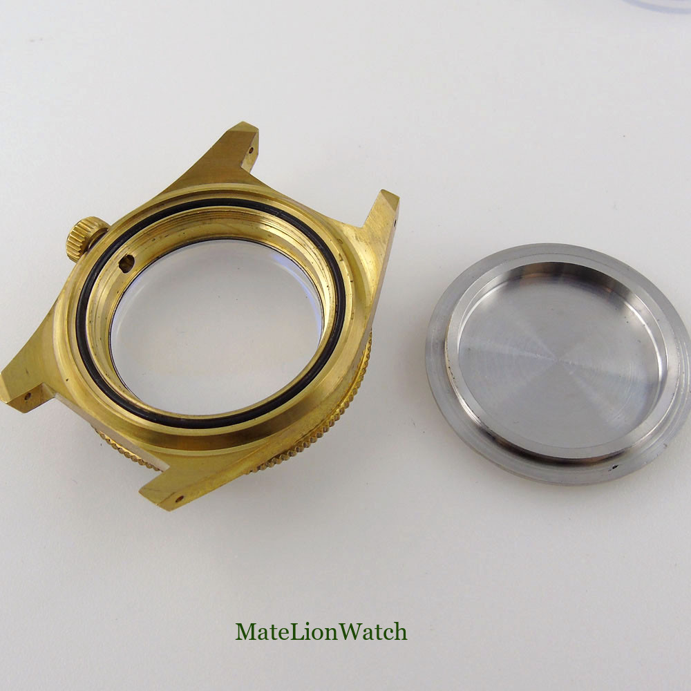 300m Diver Watch Case Fit NH35 ETA2824 PT5000 Domed Sapphire Crystal AR Coating