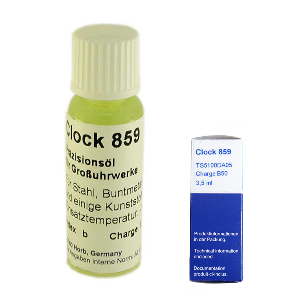 Dr.Tillwich TS5100 859 Watch Oil 3.5ml Brass Precision Lubricant