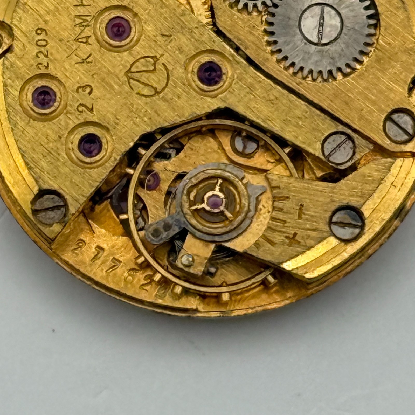 Luch 2209 Watch Movement Soviet Ultra Thin 23 Kamhr Vintage Parts Repair 22.5mm