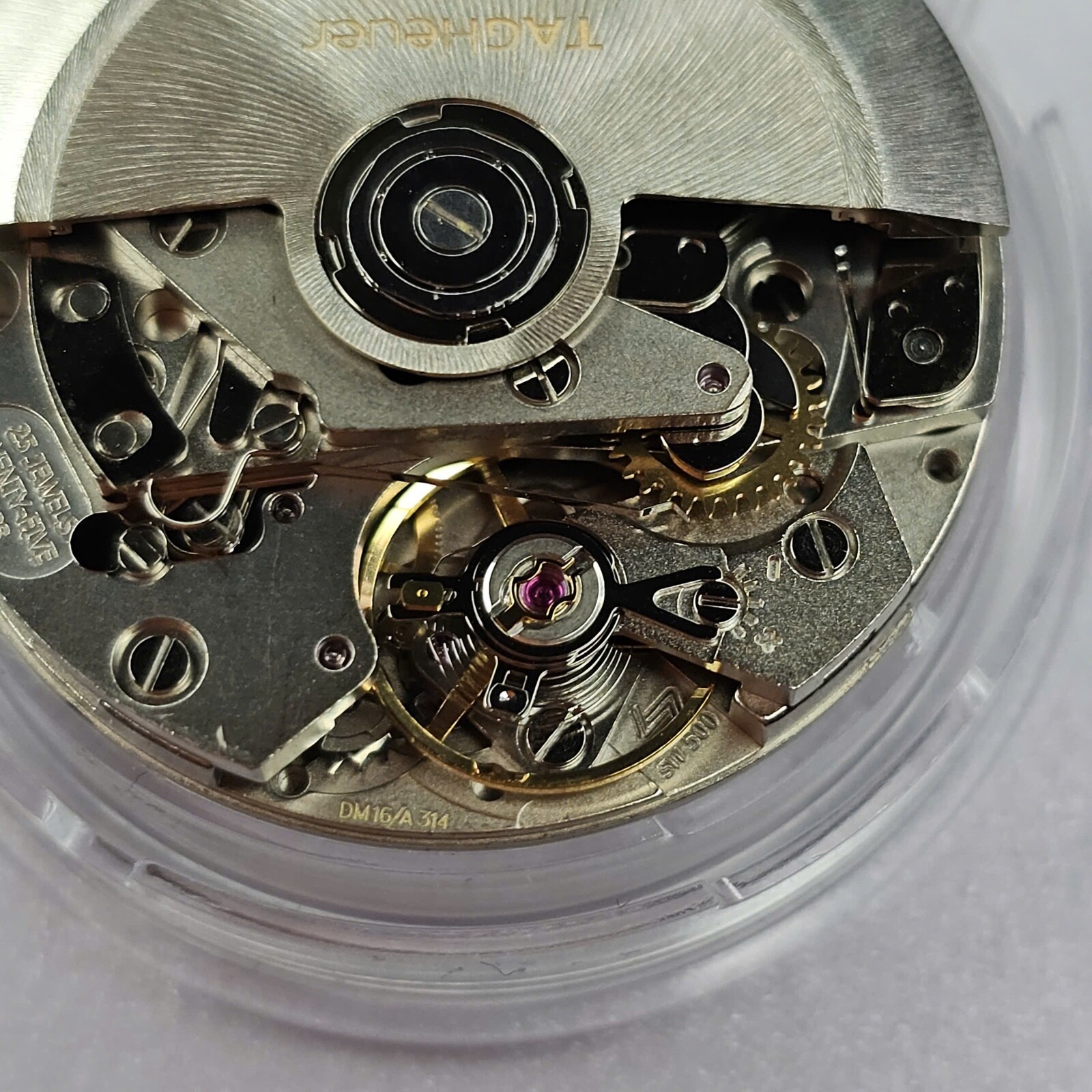 SW500 , ETA 7750 Valjoux 7750 Comp., TAG Heuer Calibre 16 Chronograph Movement