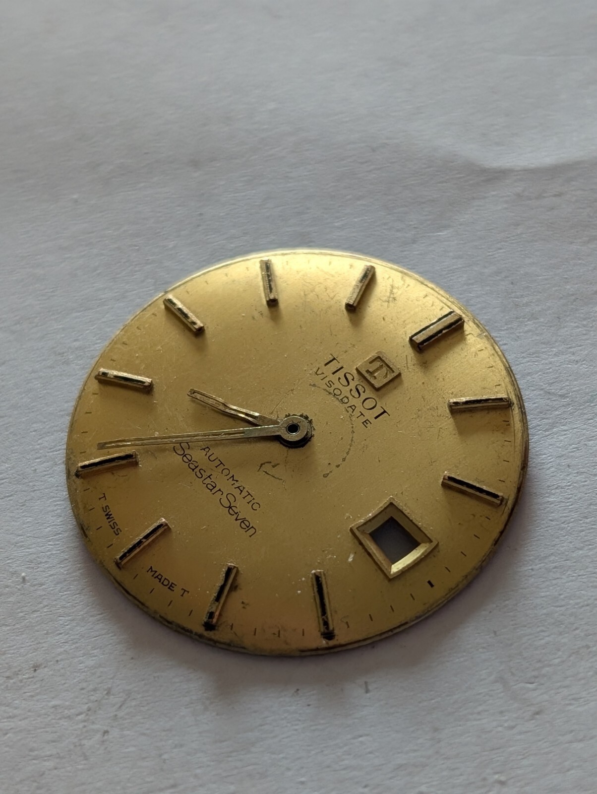 Vintage Tissot Automatic SeaStar Seven 29.5mm Watch Dial