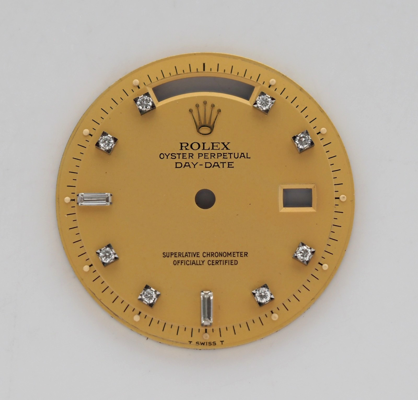 Factory Rolex Oyster Perpetual Day-Date President 1803 Limoncello Diamond Dial