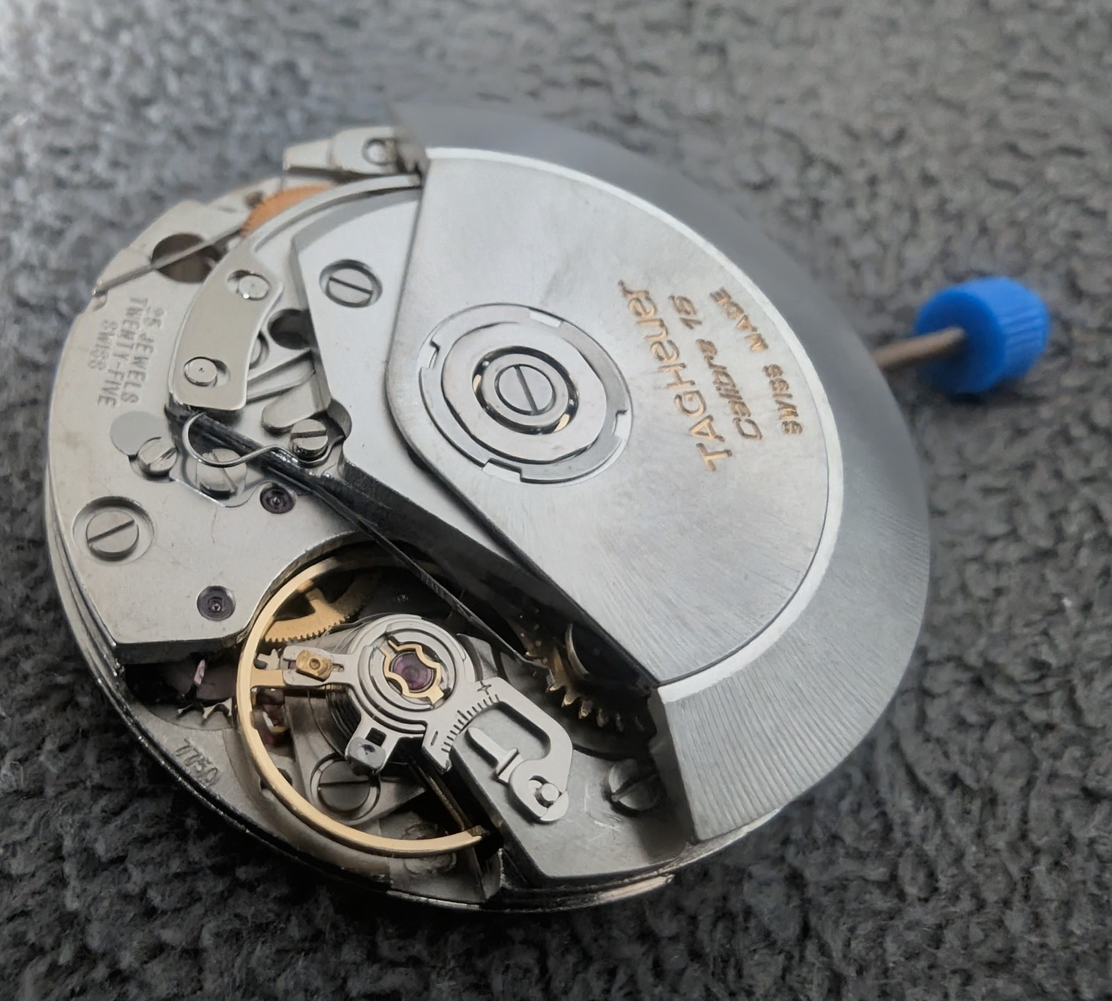 ETA Valjoux 7750 Genuine Tag Heuer Calibre 16 Movement / Sellita SW500.