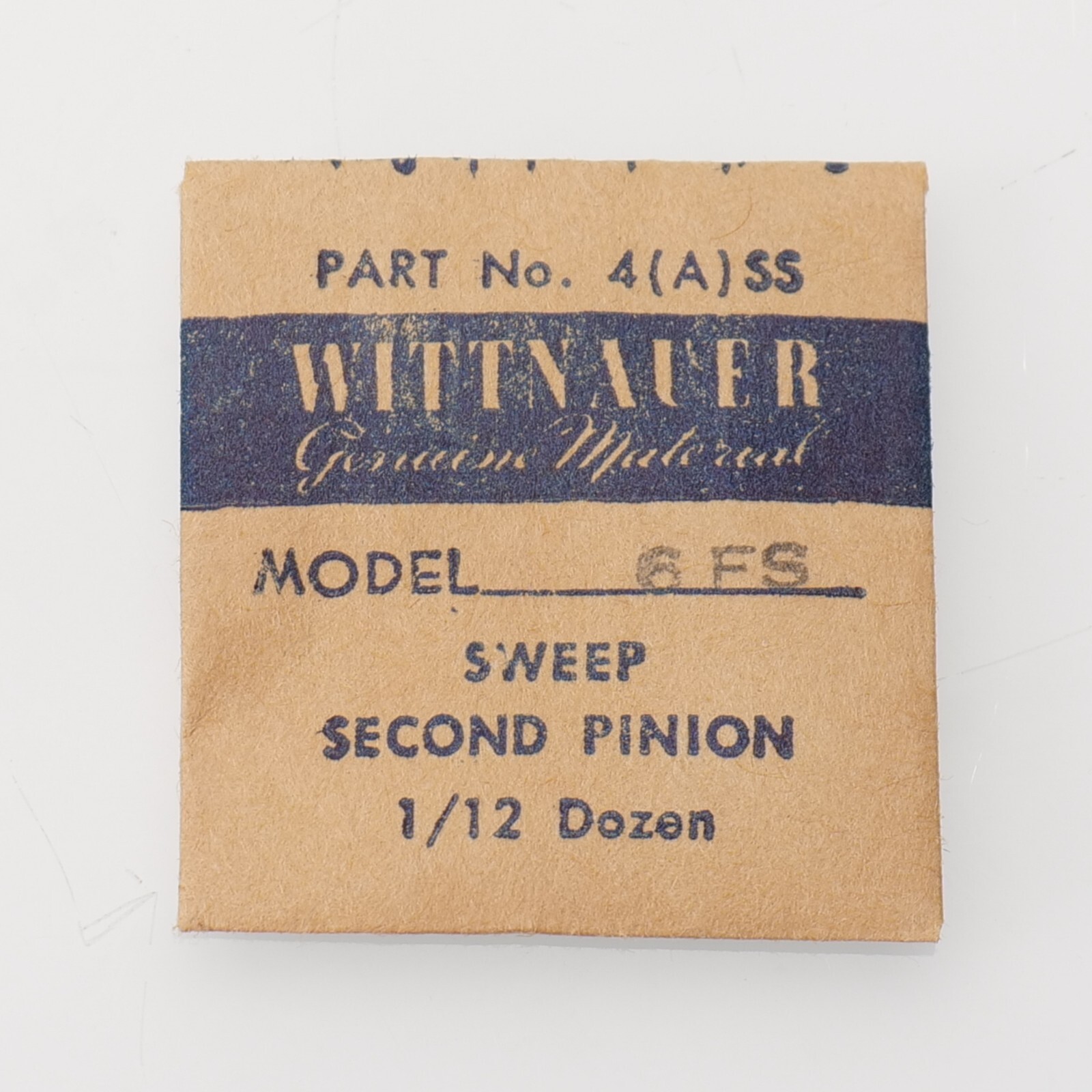 NOS Wittnauer 6FS Sweep Seconds Pinion Watch Part New Old Stock (C12D9)
