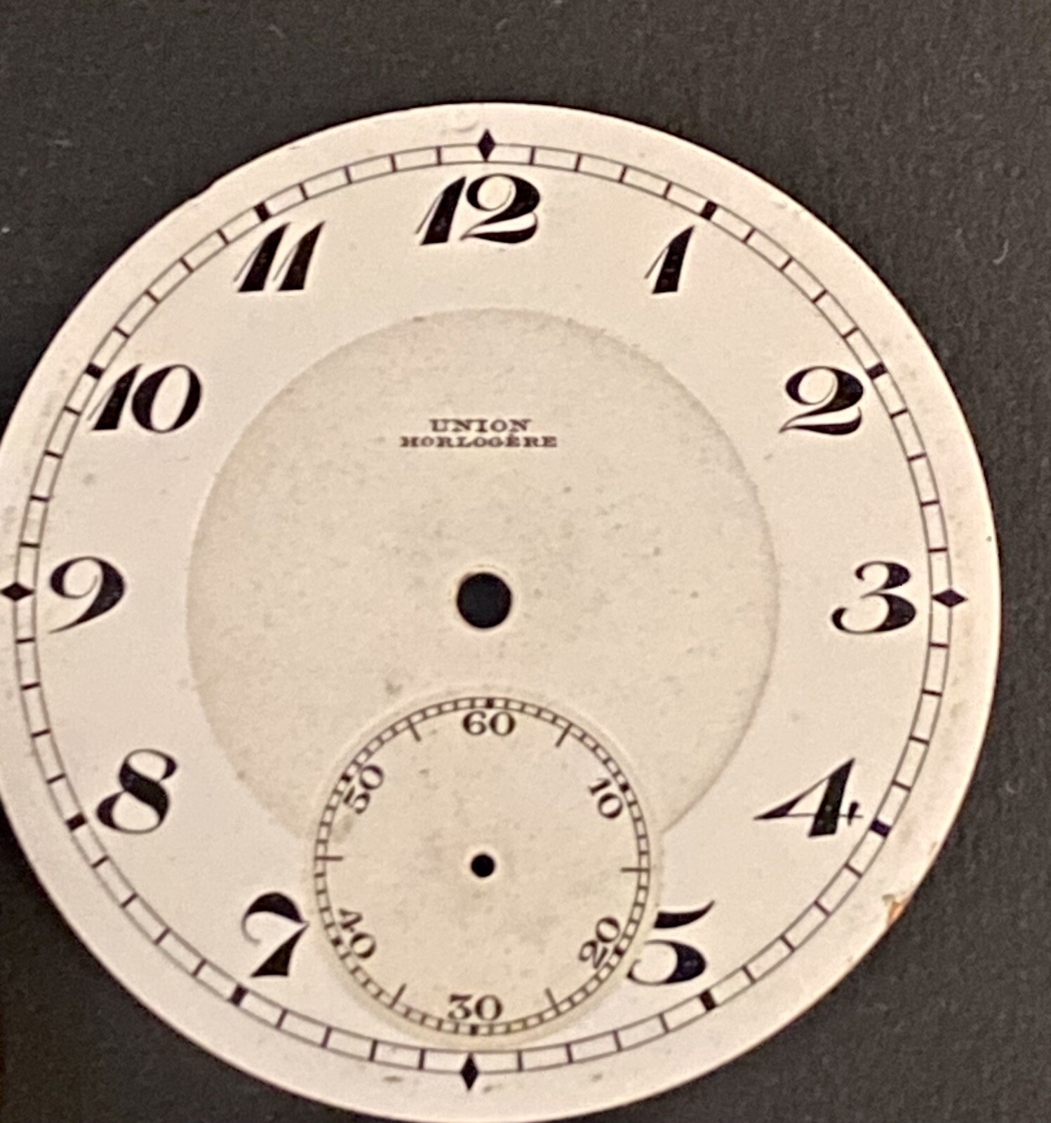 Vintage Union Pocket Watch Movement 43mm